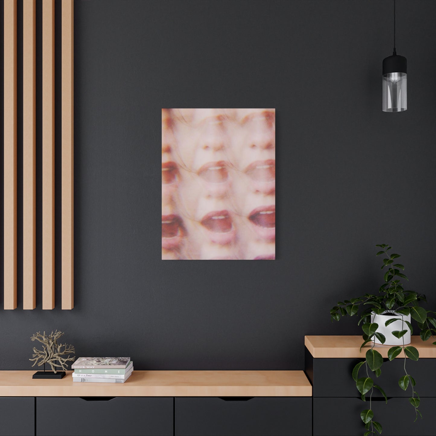 Open Mouth Modernism Wall Art & Canvas Prints