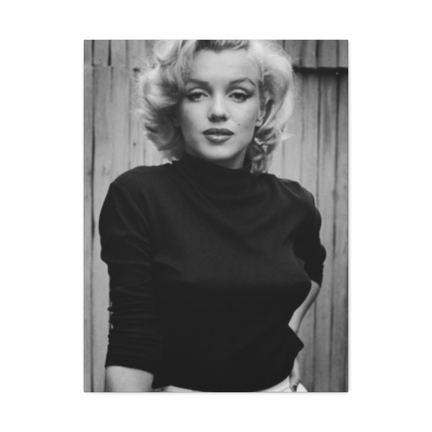 Black & White Marilyn Monroe Beautiful Poster Wall Art & Canvas Prints