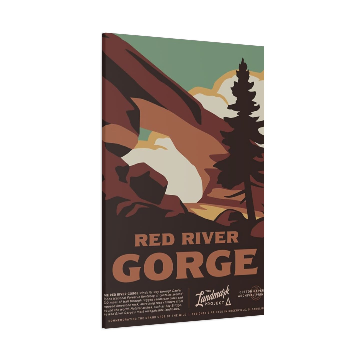 Red River Gorge National Park Wall Art & Canvas Prints