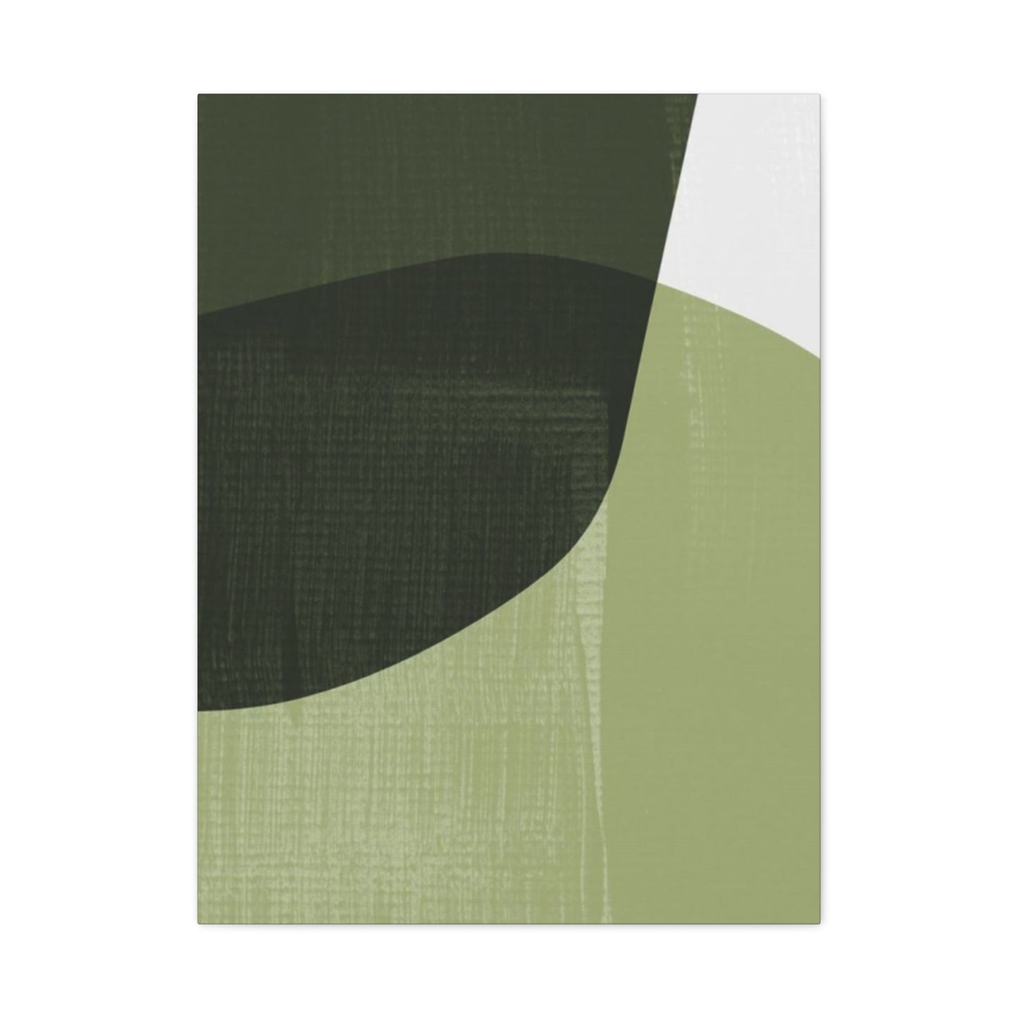 Three Shades Of Olive Green Wall Art & Canvas Prints