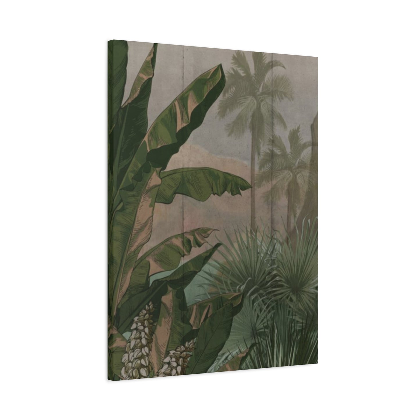 Palm Tree In Wildlife Wall Art & Canvas Prints