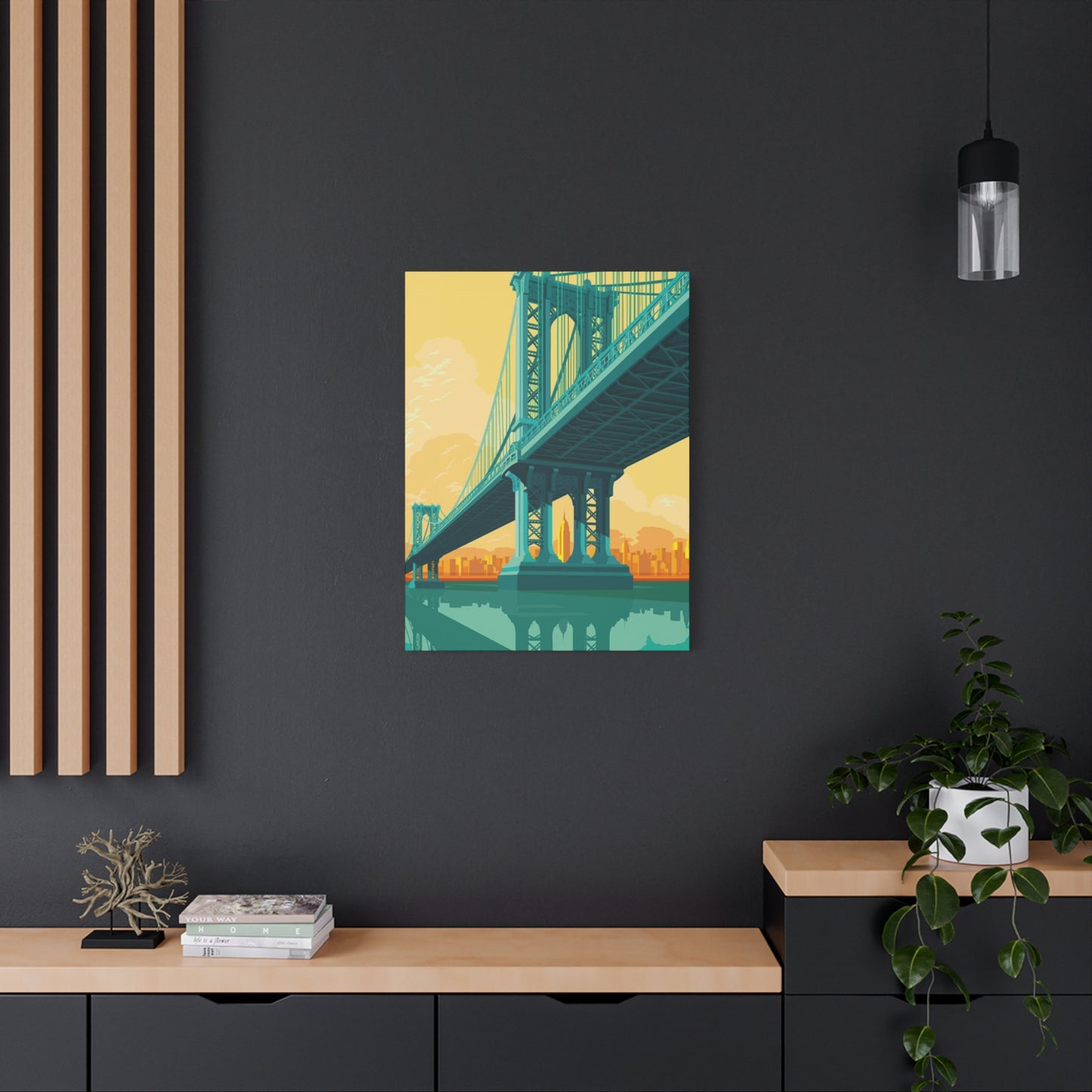 Manhattan Bridge Of New York City Wall Art & Canvas Prints