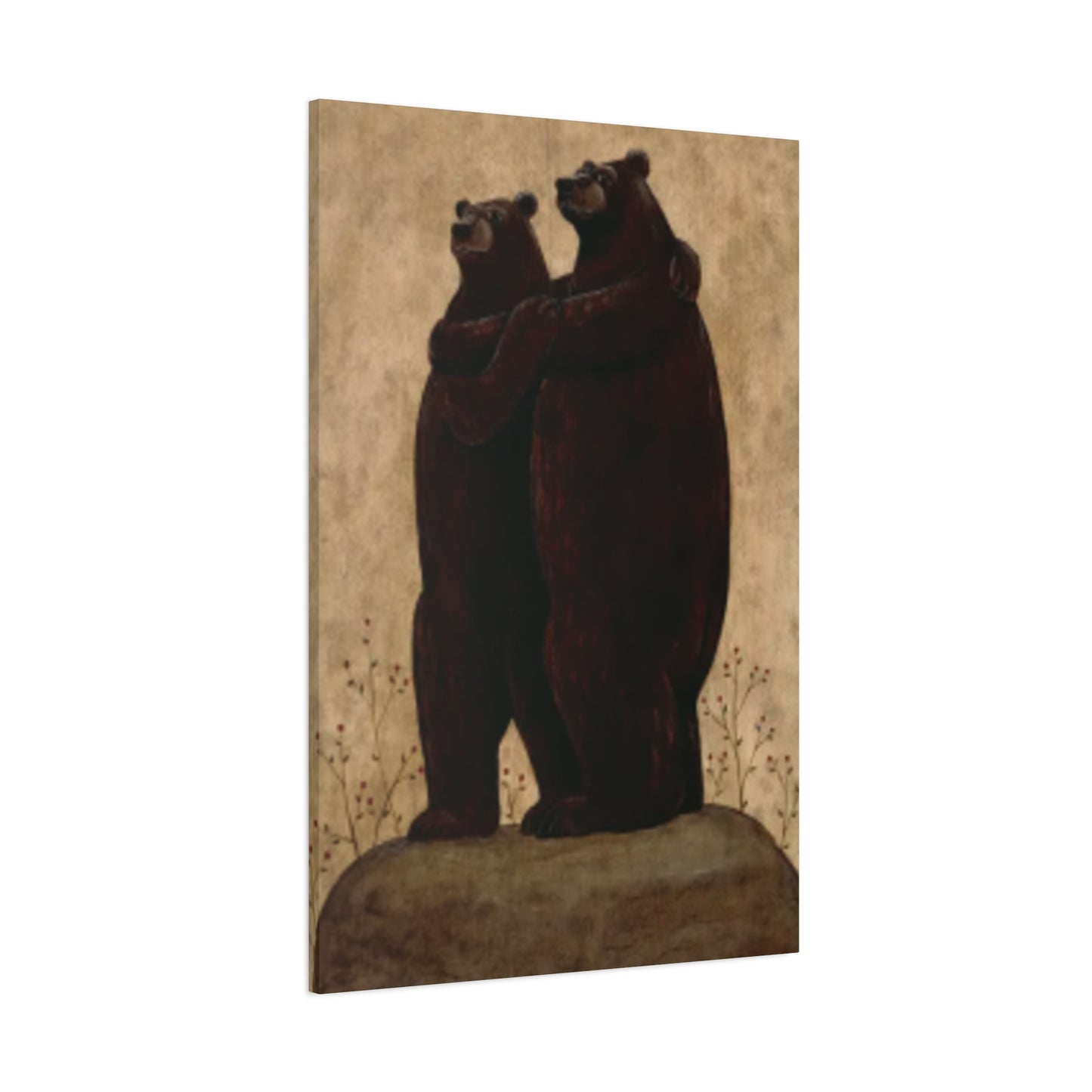 Grizzly Bear Couple Kimble Warren Wall Art & Canvas Prints