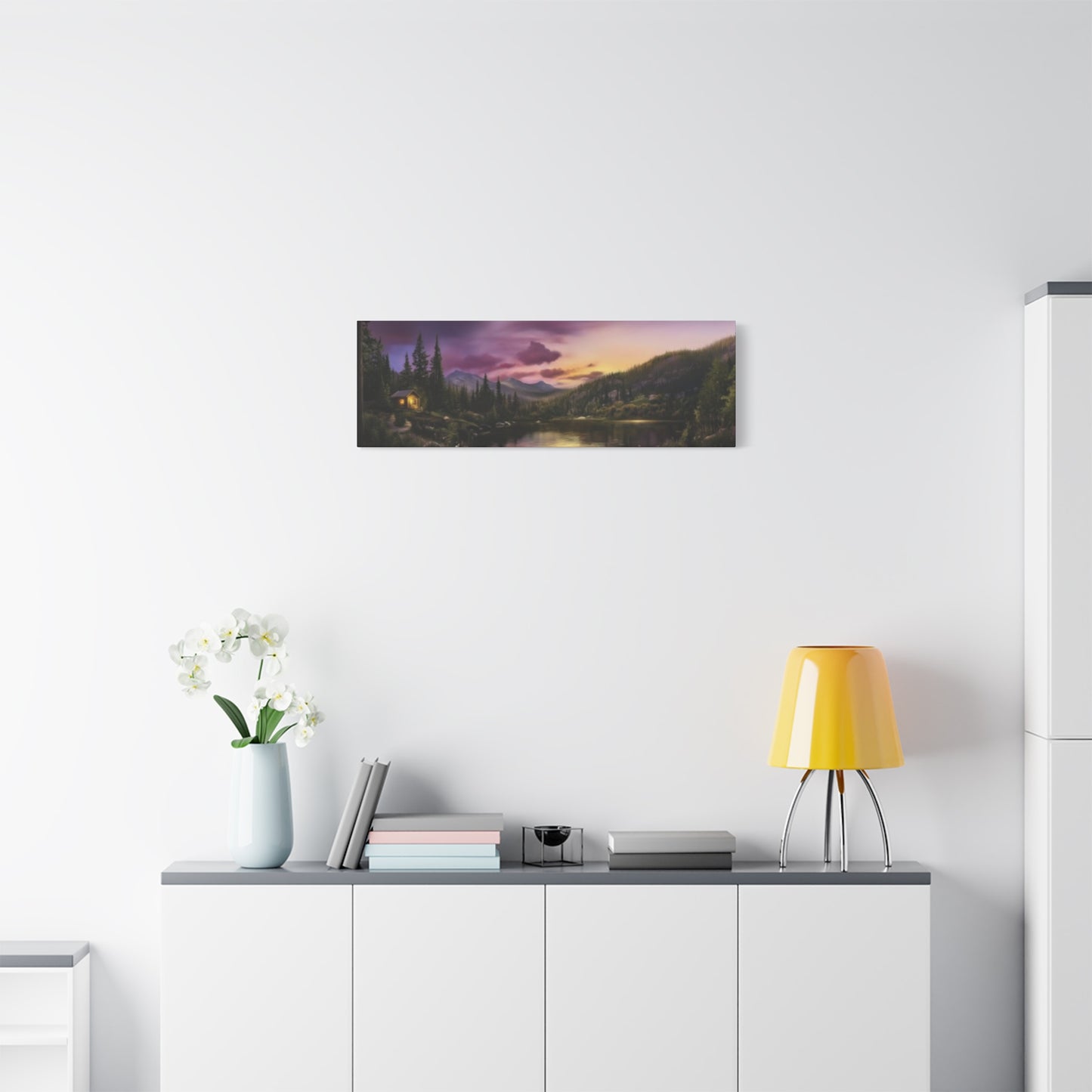 Evening In Wildlife Panoramas Wall Art & Canvas Prints