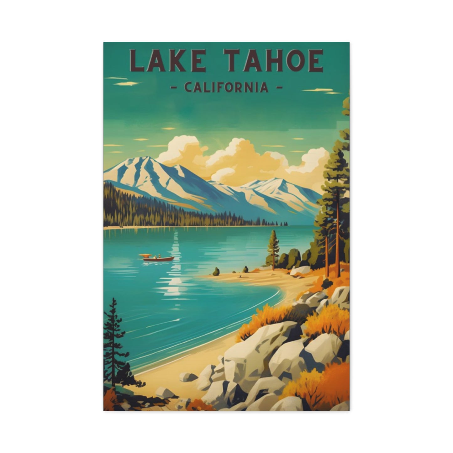 Lake Tahoe California The National Park Wall Art & Canvas Prints