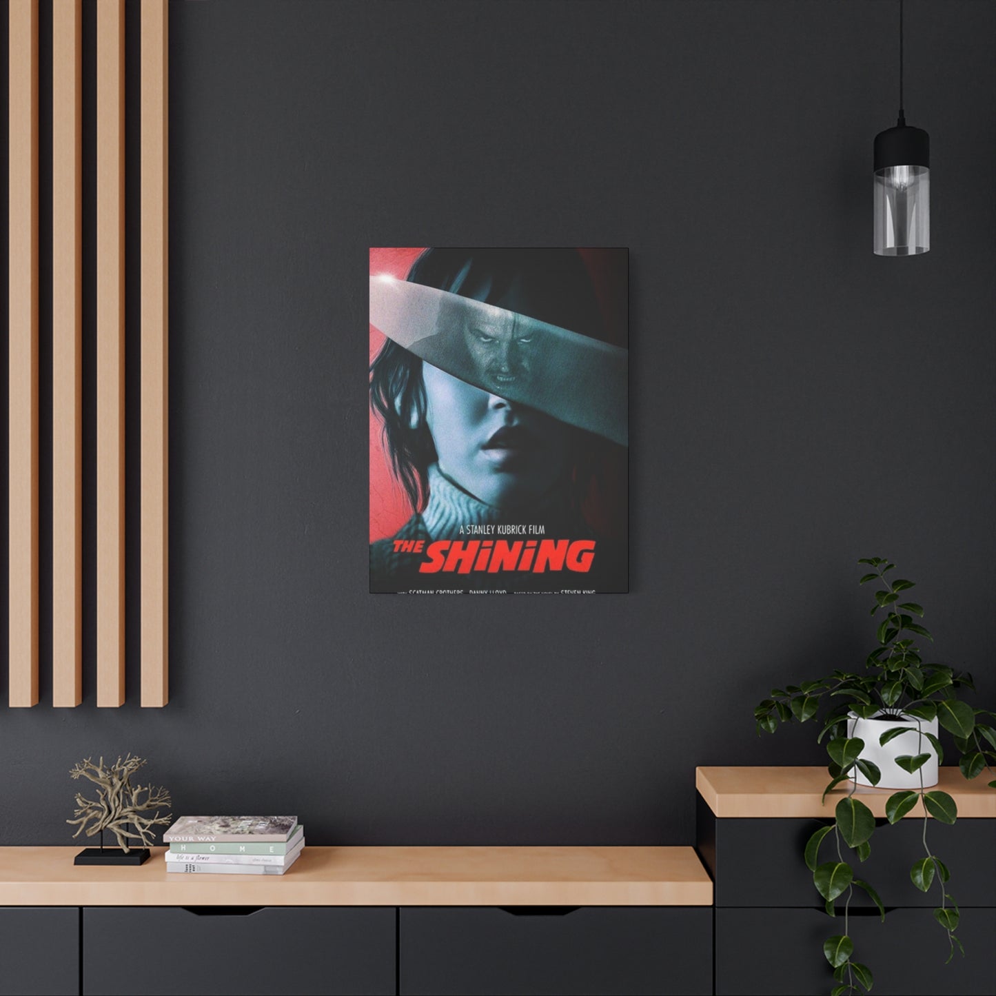 The Shining Horror Movie Poster Wall Art & Canvas Prints