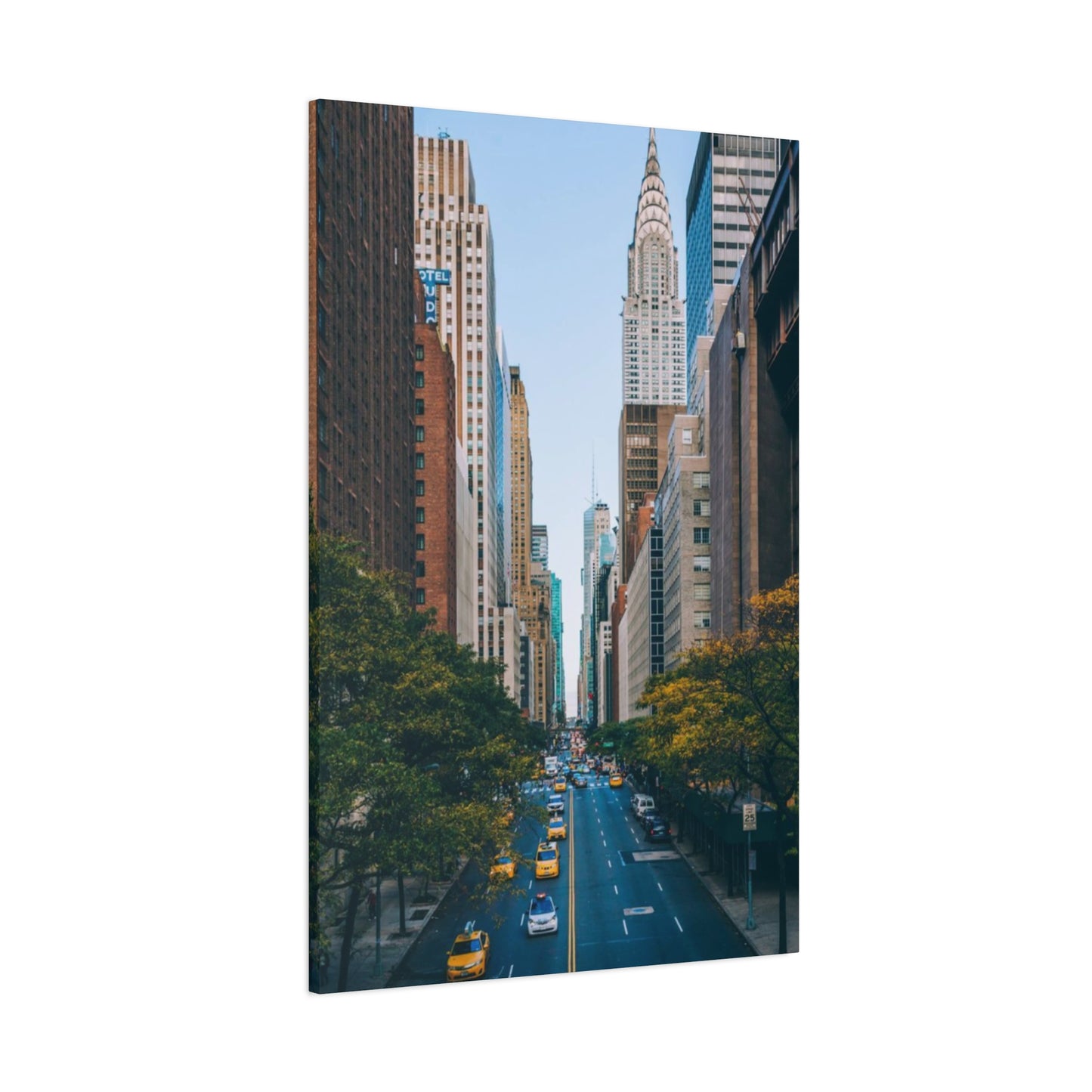 Streets Skyline Of New York City Wall Art & Canvas Prints