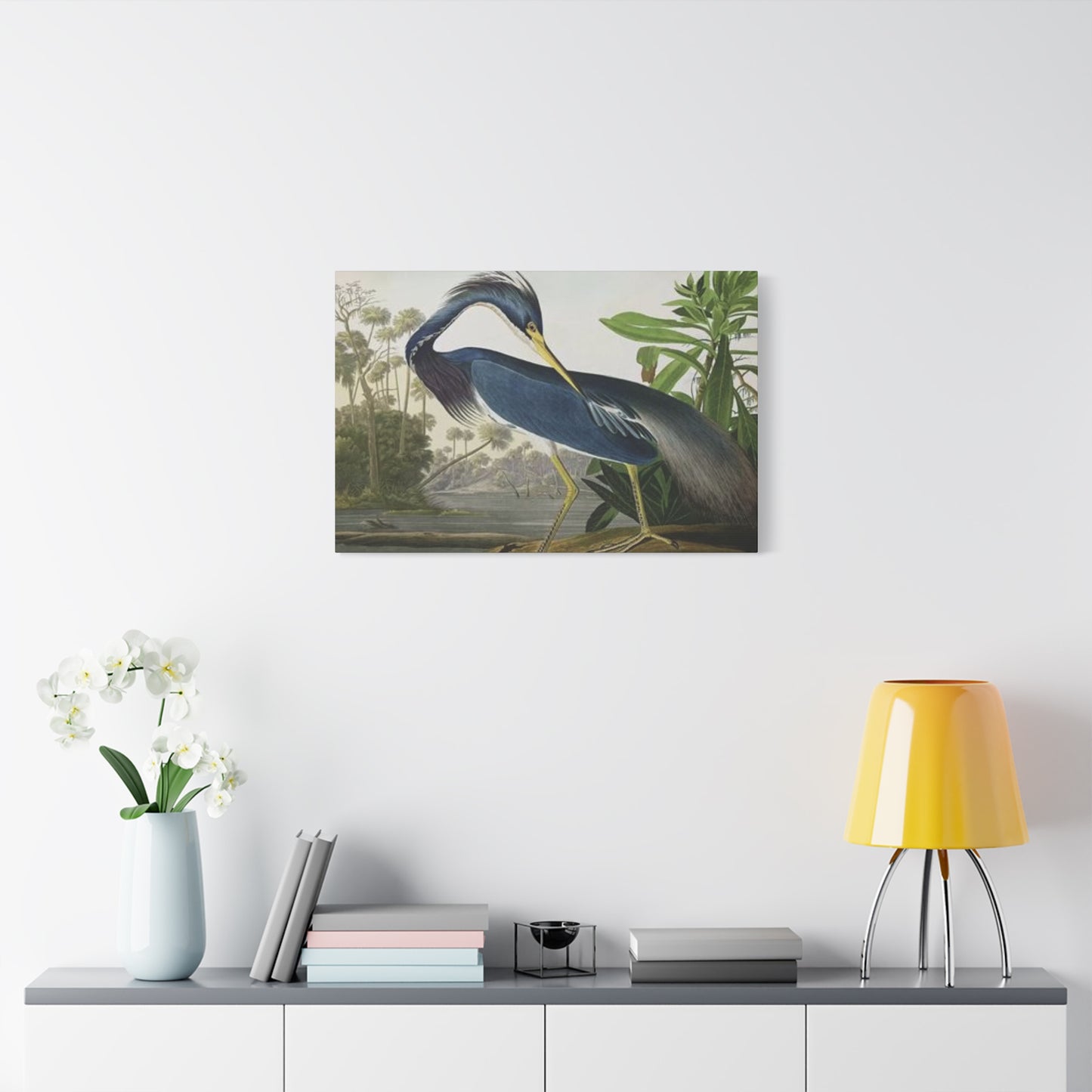 Long Feather Pelican Wall Art & Canvas Prints