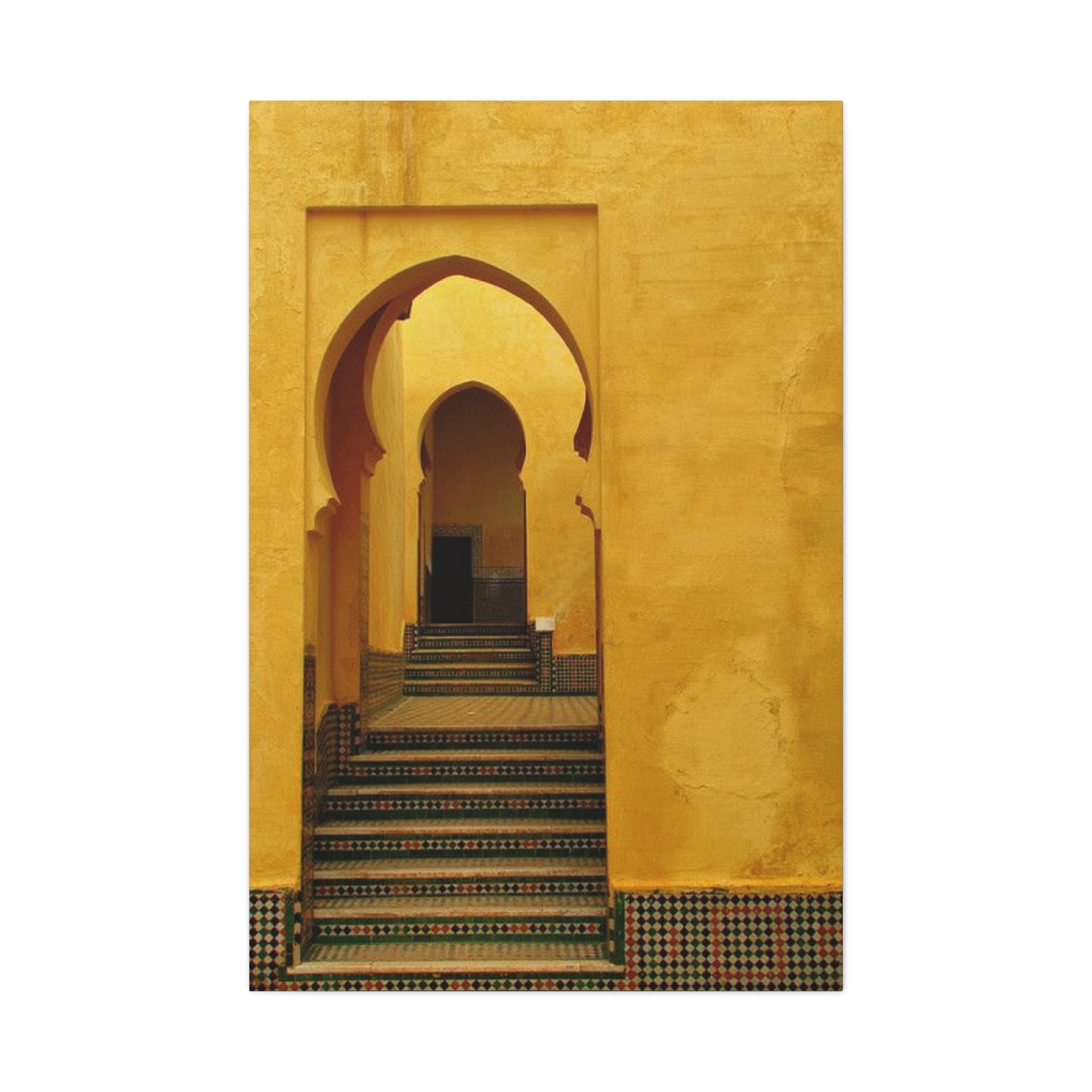 Door Passage Architecture Moroccan Wall Art & Canvas Prints