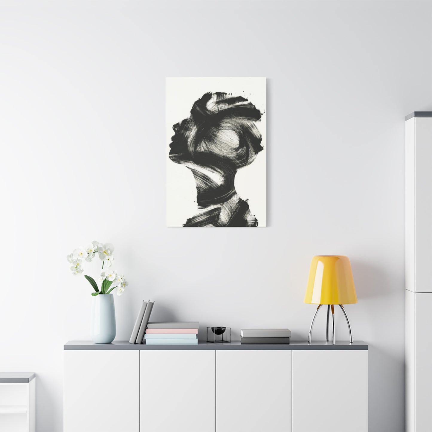 Women Face Abstract Modernism Wall Art & Canvas Prints