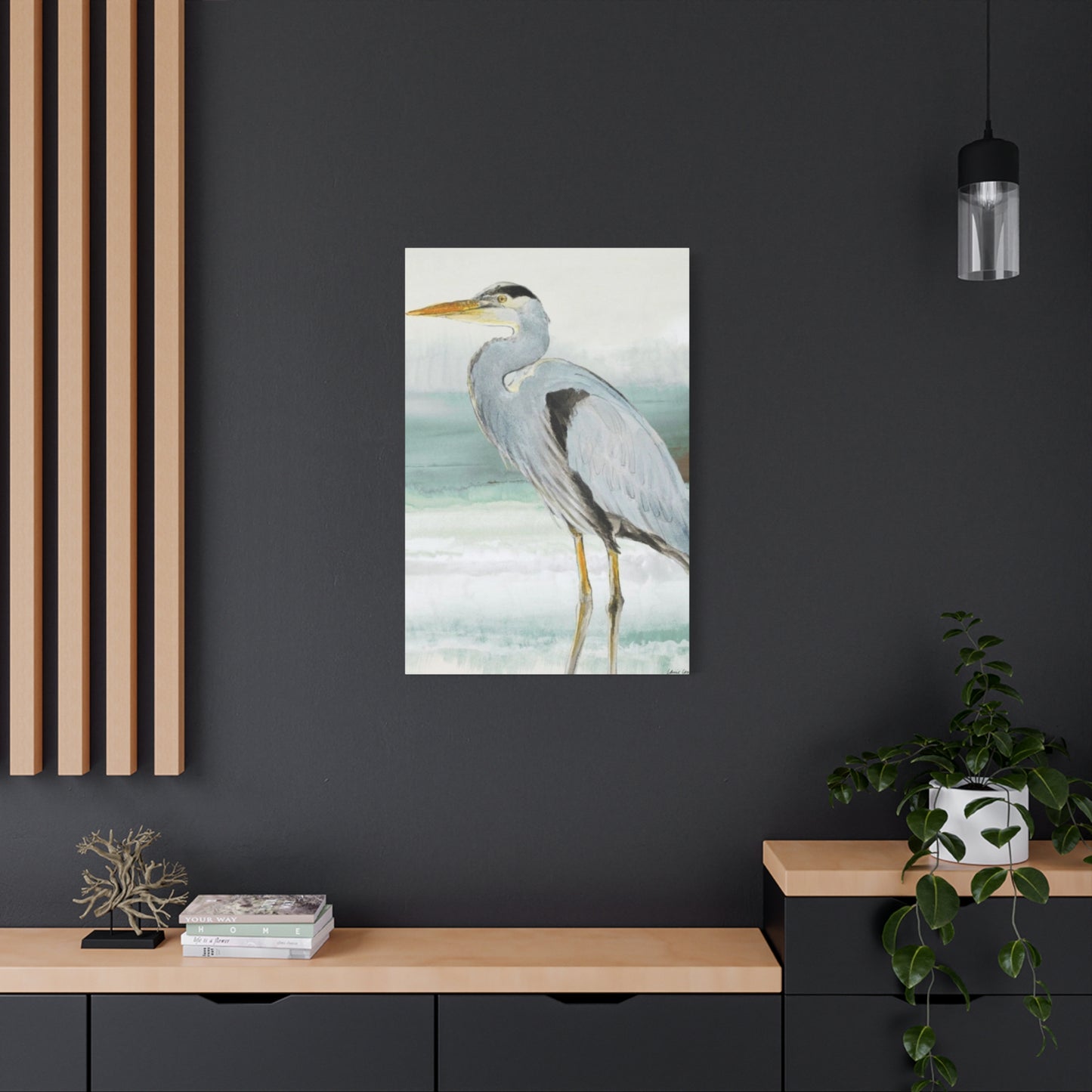 Beautiful White Heron Wall Art & Canvas Prints