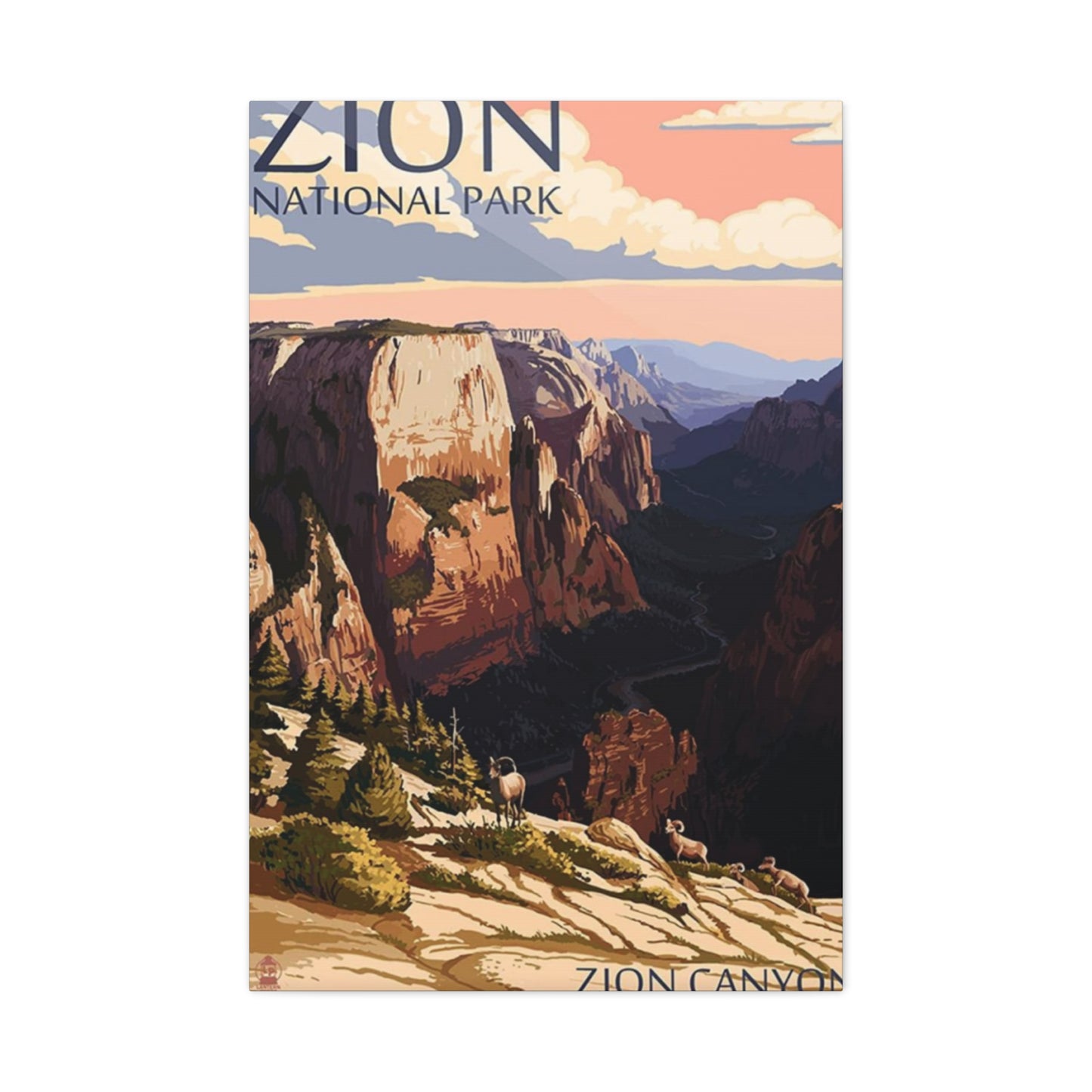 Zion National Park Wall Art & Canvas Prints