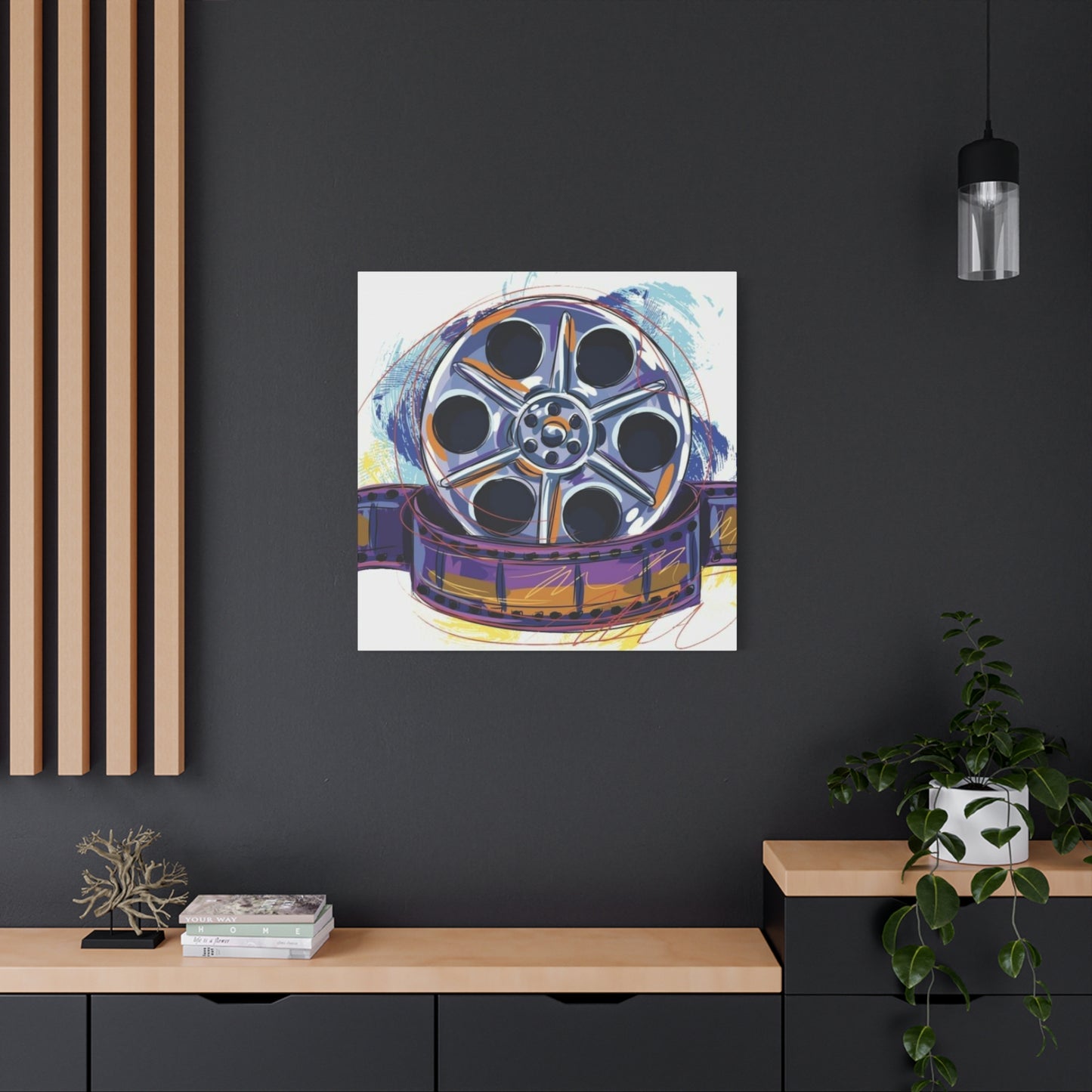 Colorful Cinema Camera Wall Art & Canvas Prints