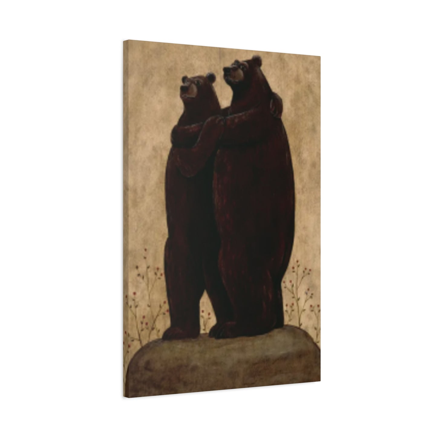 Grizzly Bear Couple Kimble Warren Wall Art & Canvas Prints