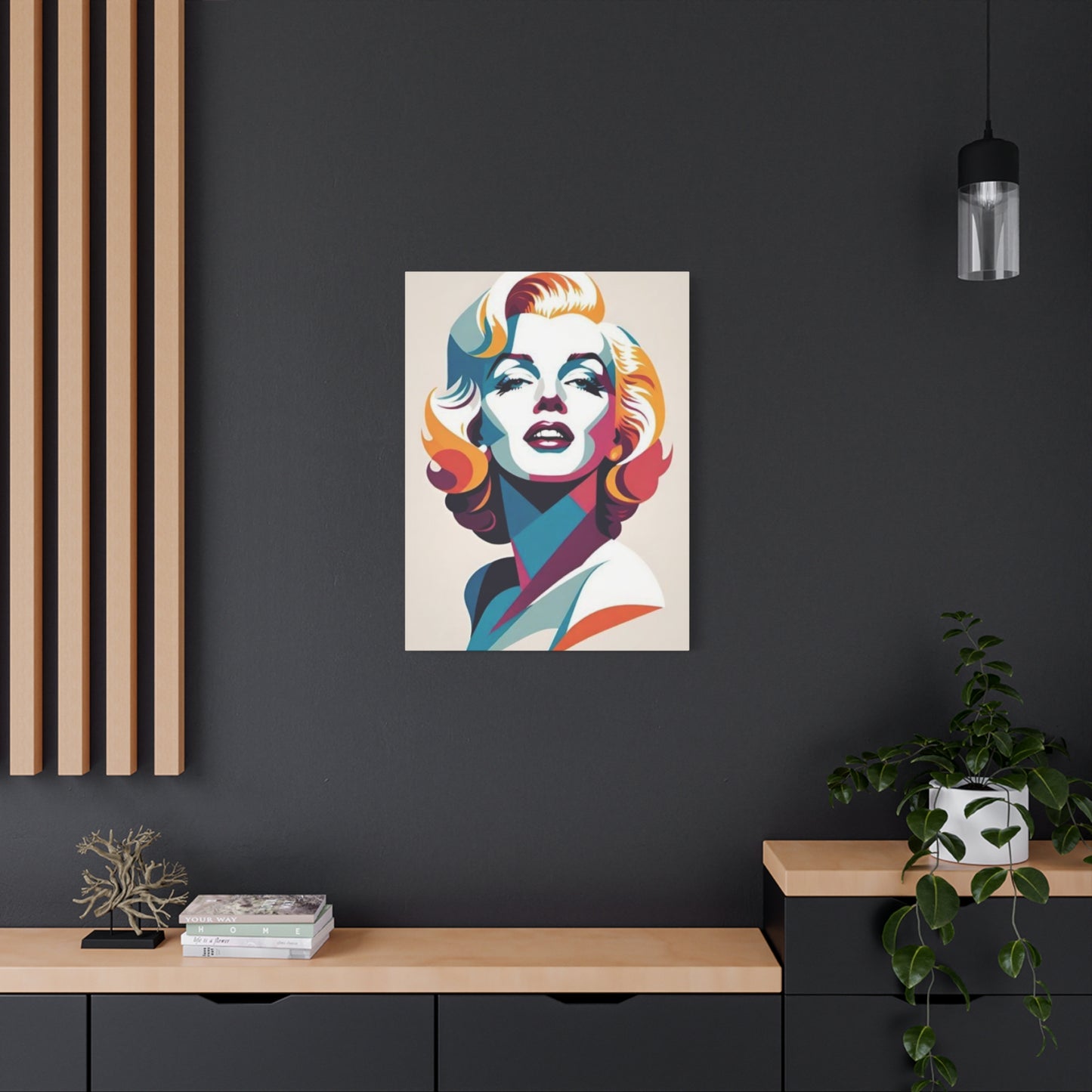 Beautiful Dress Of Marilyn Monroe Painting Wall Art & Canvas Prints