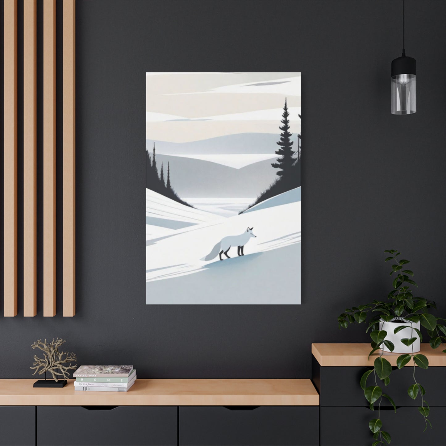 Snow Fox Wall Art & Canvas Prints