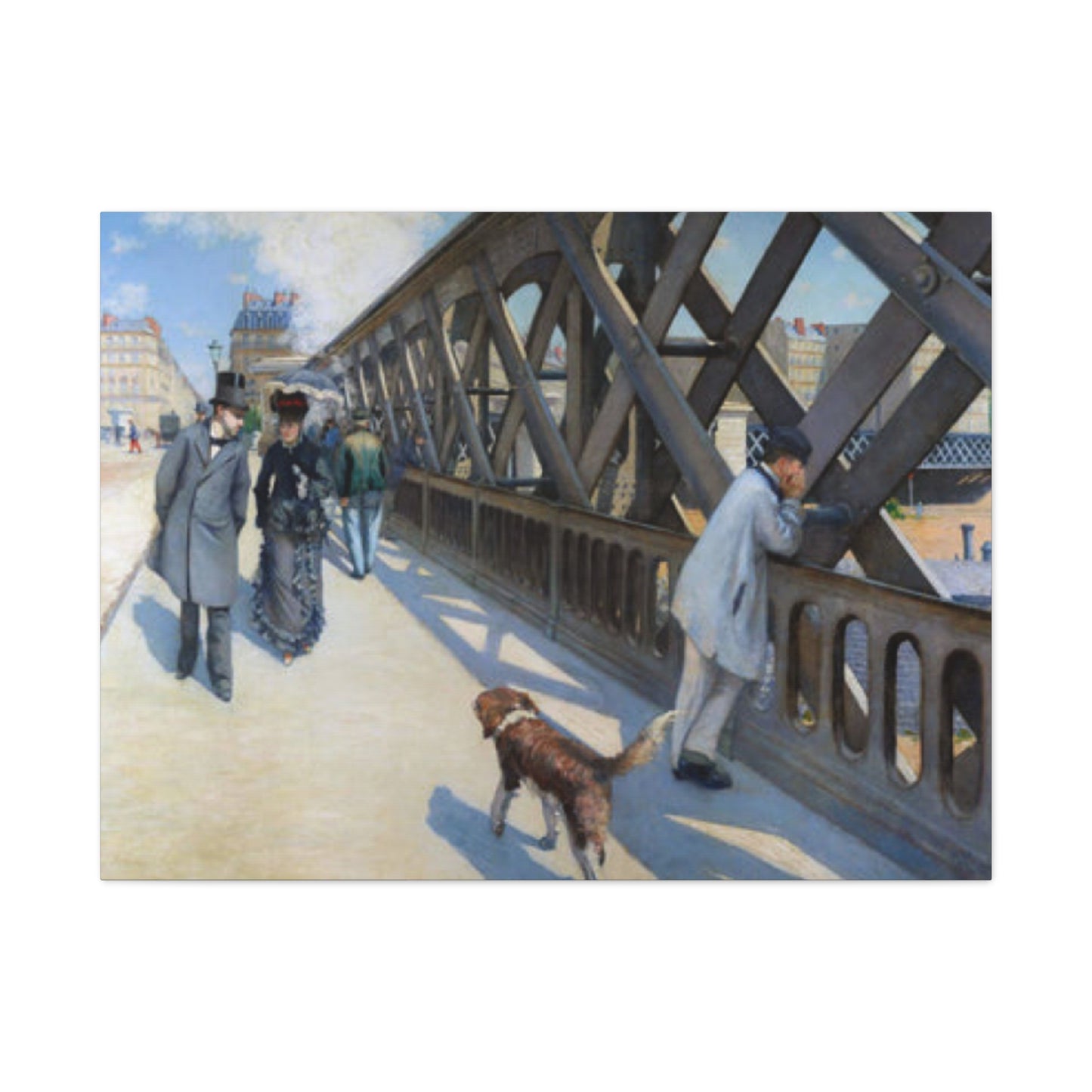 Gustav Iron Bridge Painting Wall Art & Canvas Prints