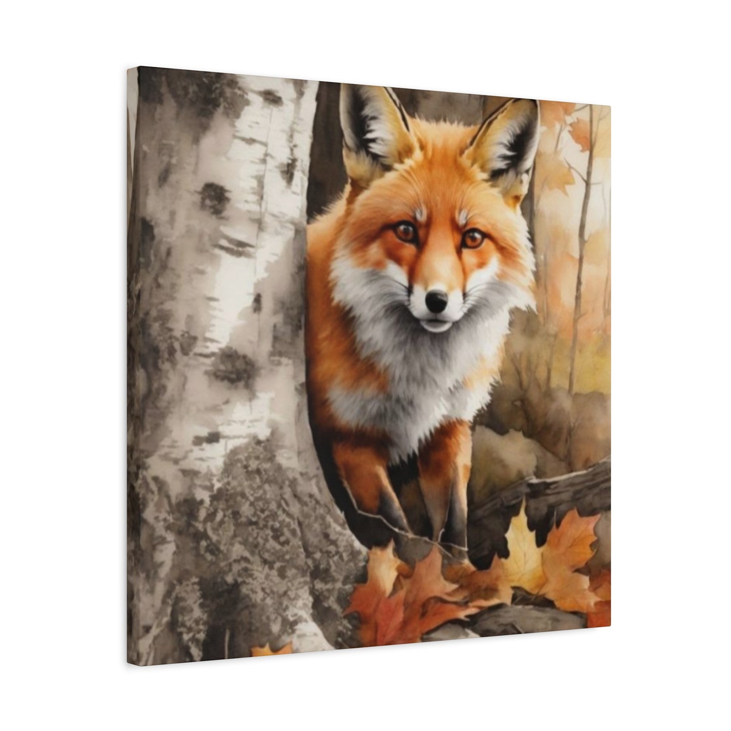 Little Baby Fox Wall Art & Canvas Prints