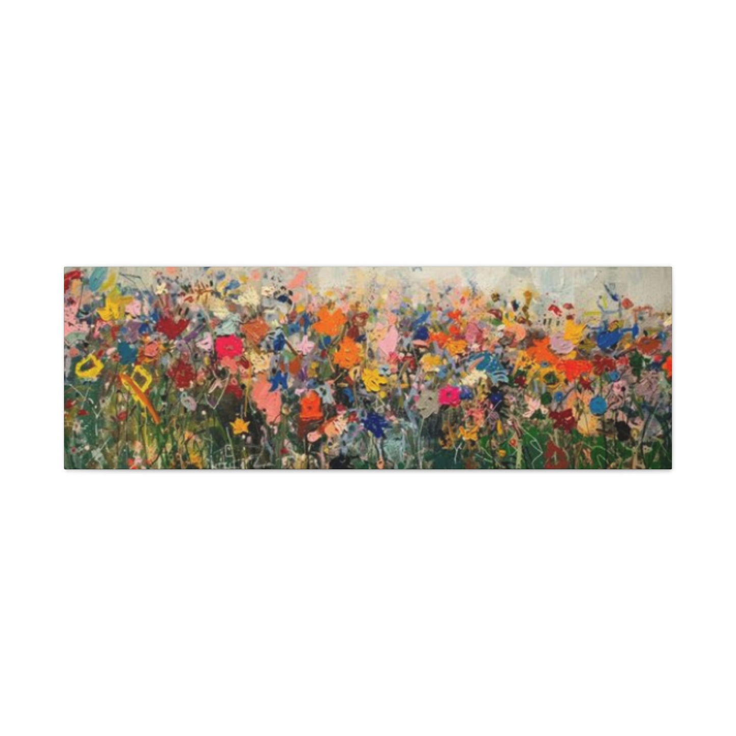 Flower Painting Panoramas Wall Art & Canvas Prints