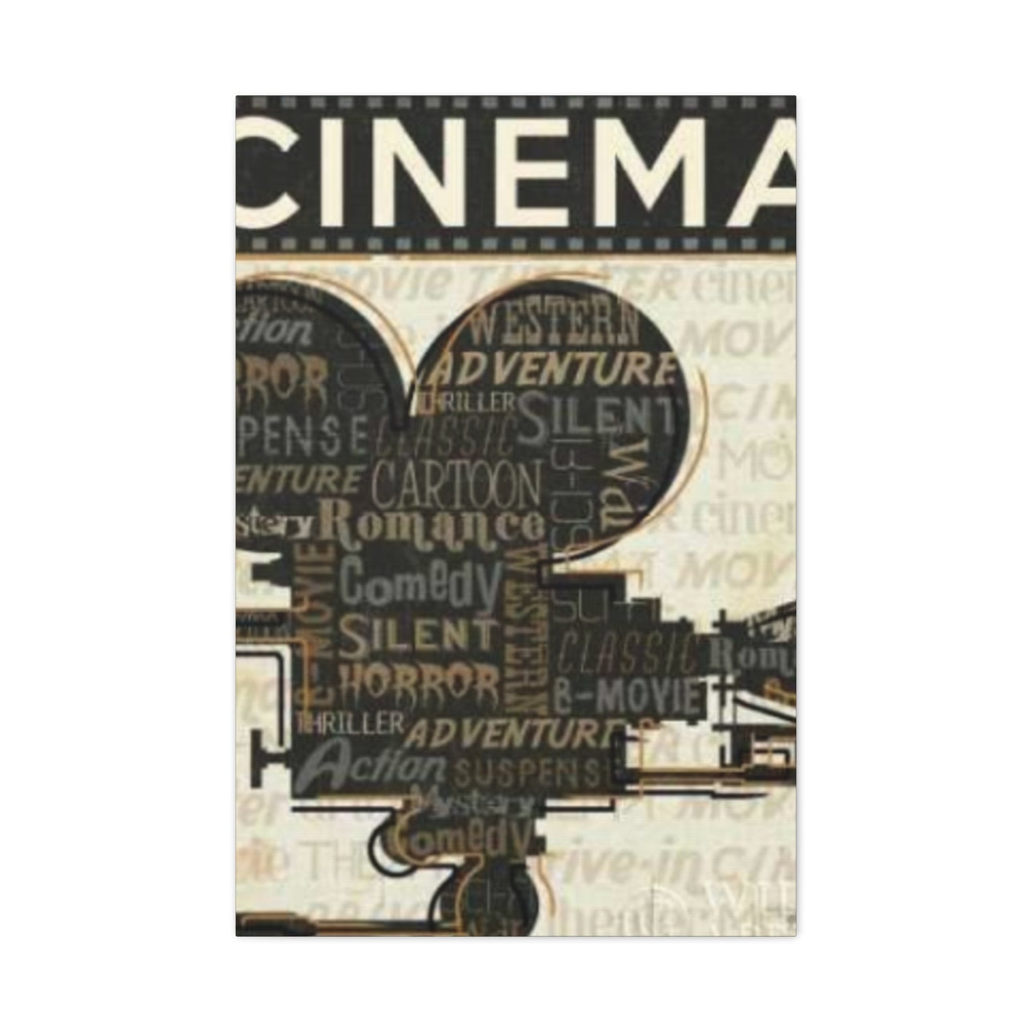 Cinema Genres Wall Art & Canvas Prints