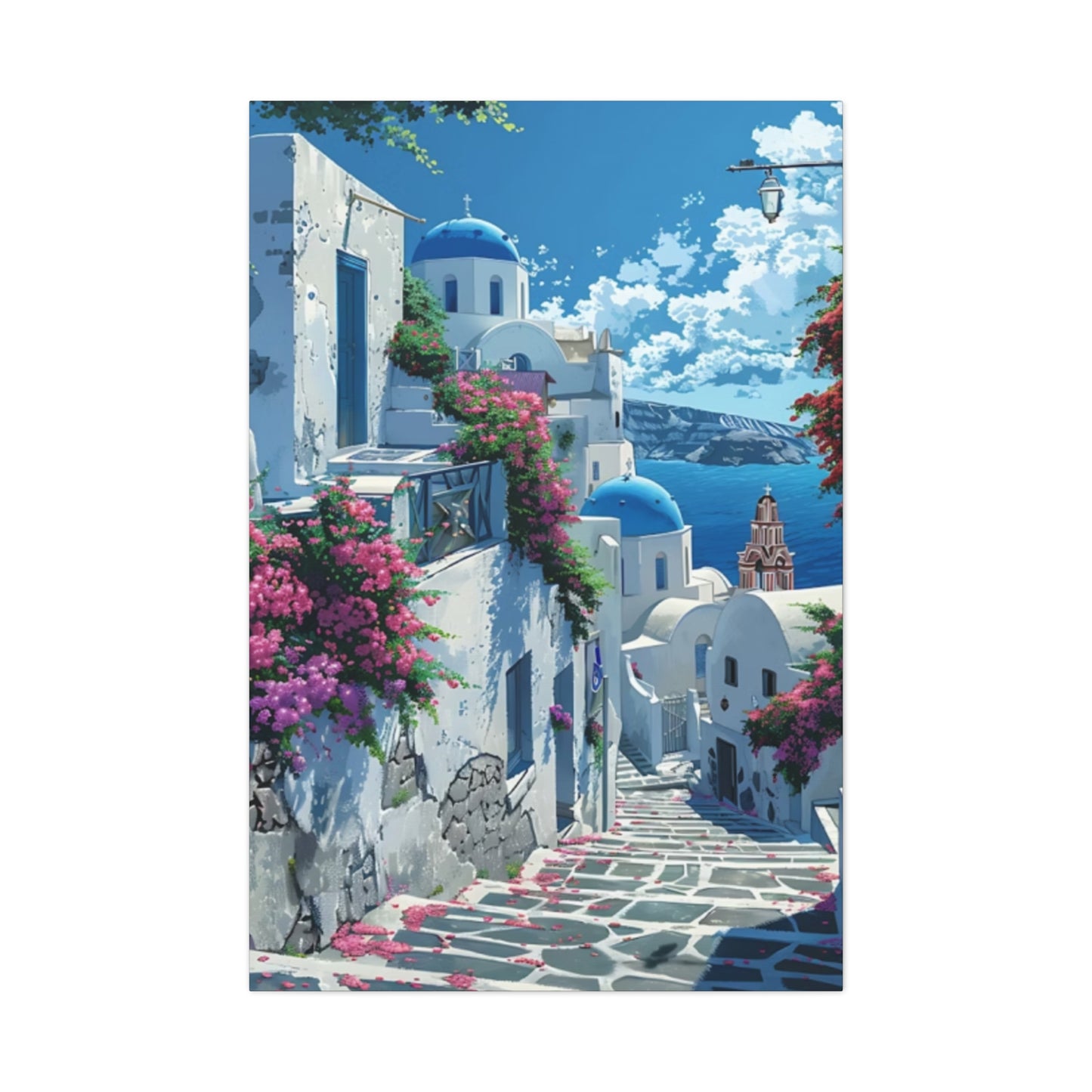 Streets of Greece Wall Art & Canvas Prints