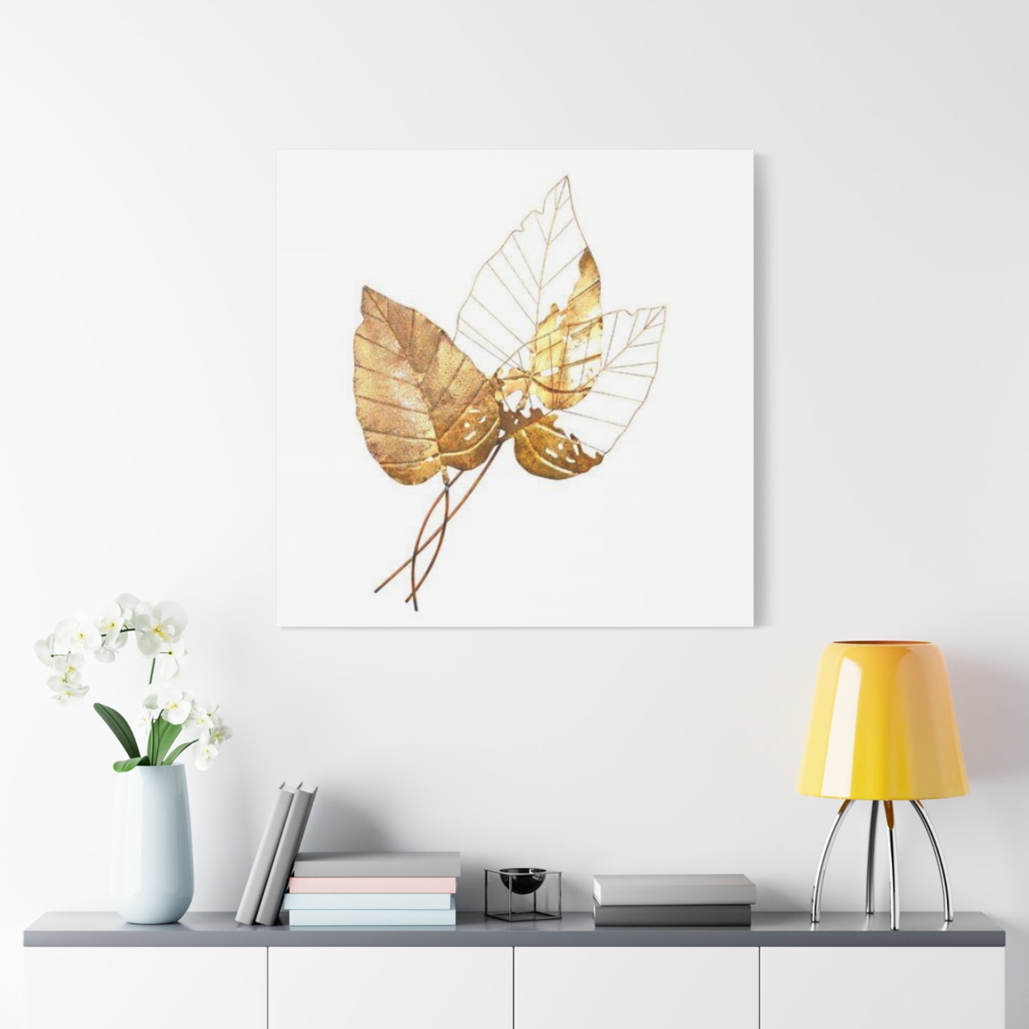 Golden Leaves Wall Art & Canvas Prints