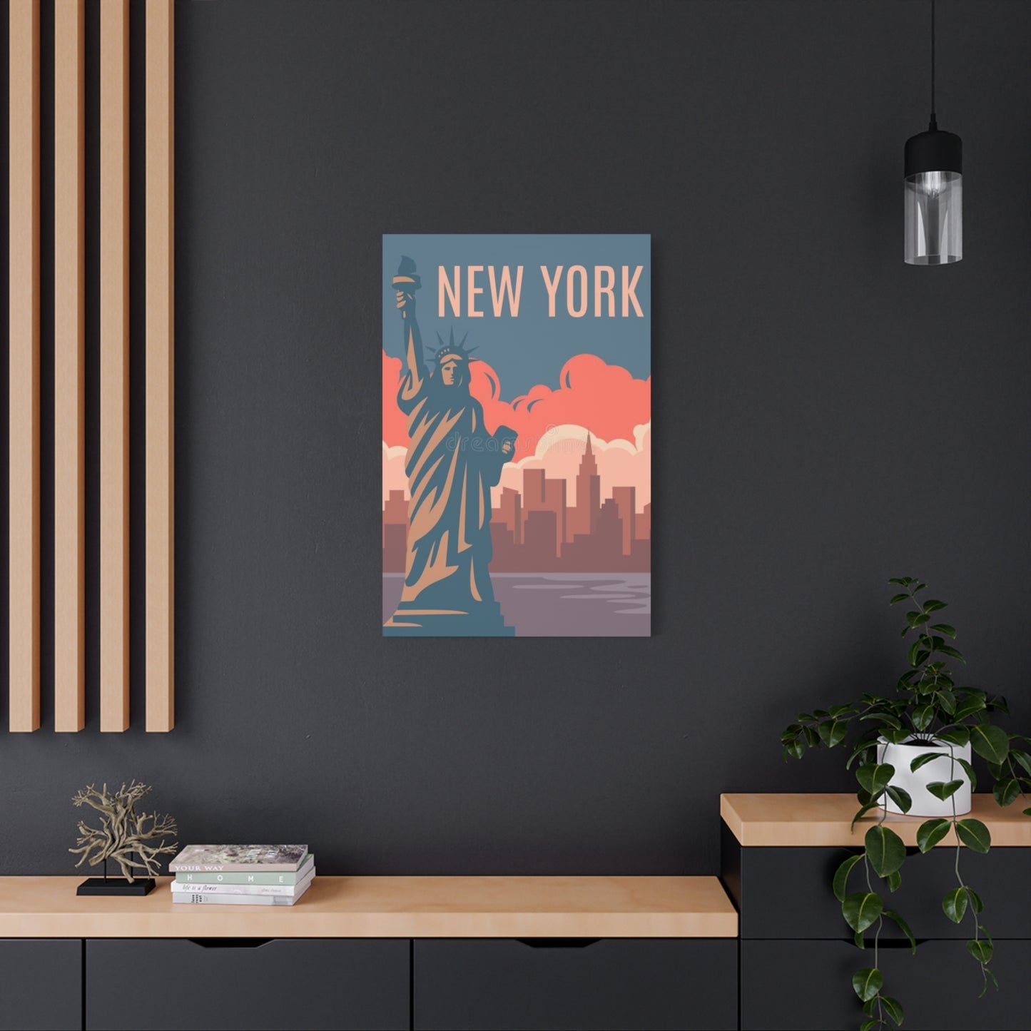 Poster Of Statue Of Liberty New York City Wall Art & Canvas Prints