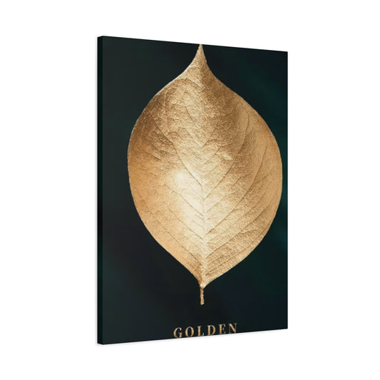 Golden Leaf Wall Art & Canvas Prints