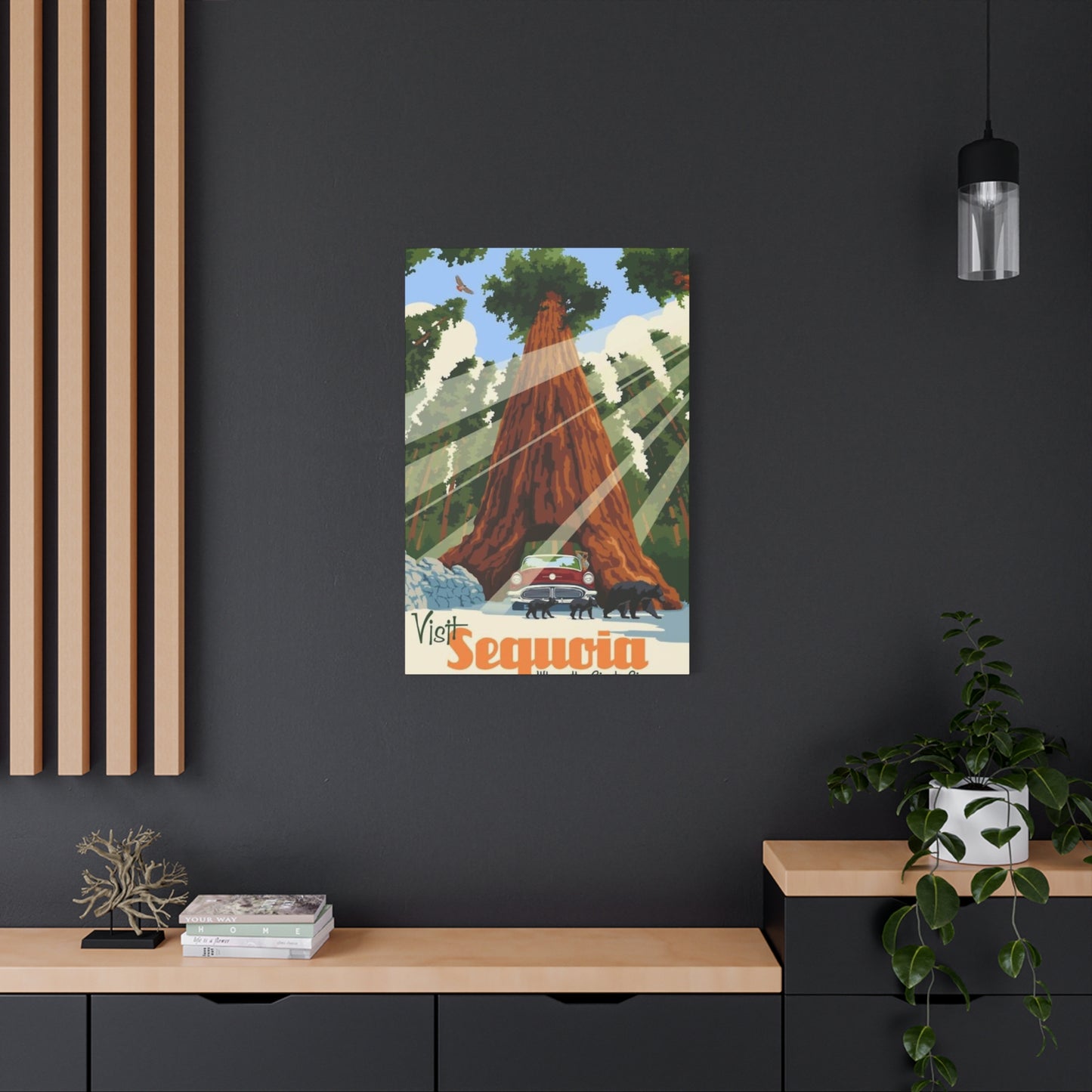 Sequoia Poster The National Park Wall Art & Canvas Prints