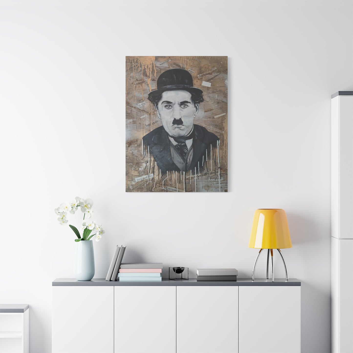 Charlie Chaplin Man Cave Decor Wall Art & Canvas Prints