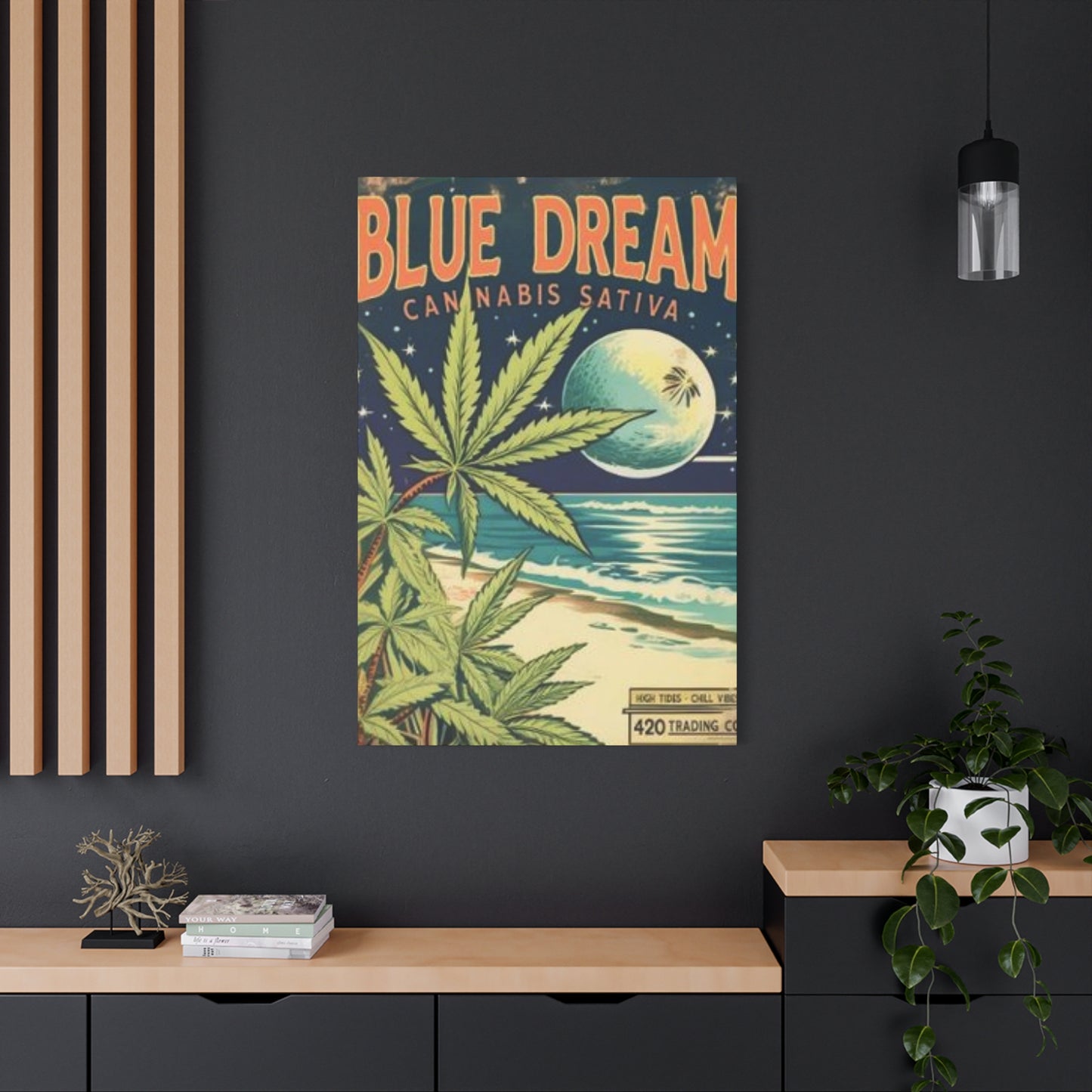 Blue Dream Marijuana Wall Art & Canvas Prints