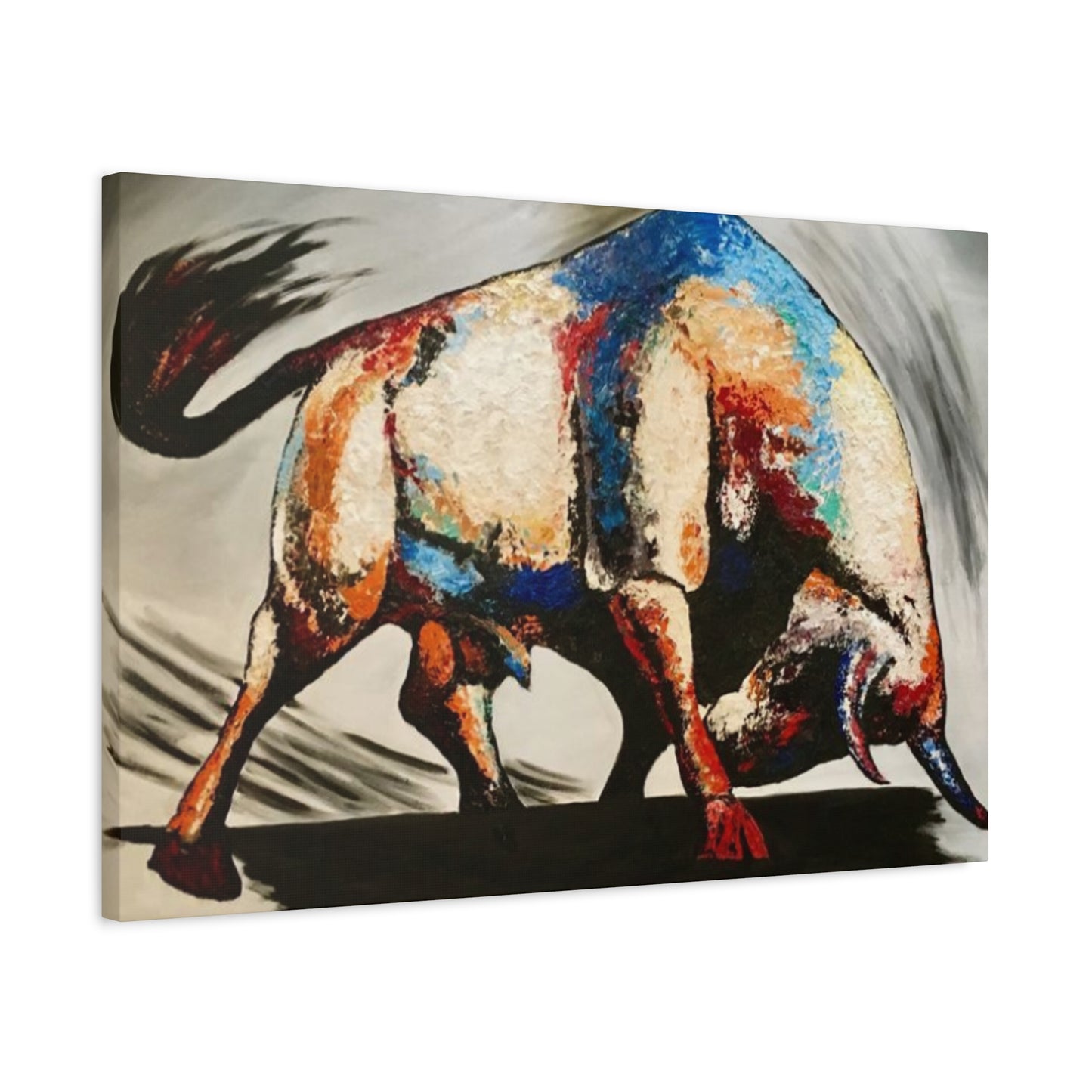 Bull Long Horns Wall Art & Canvas Prints