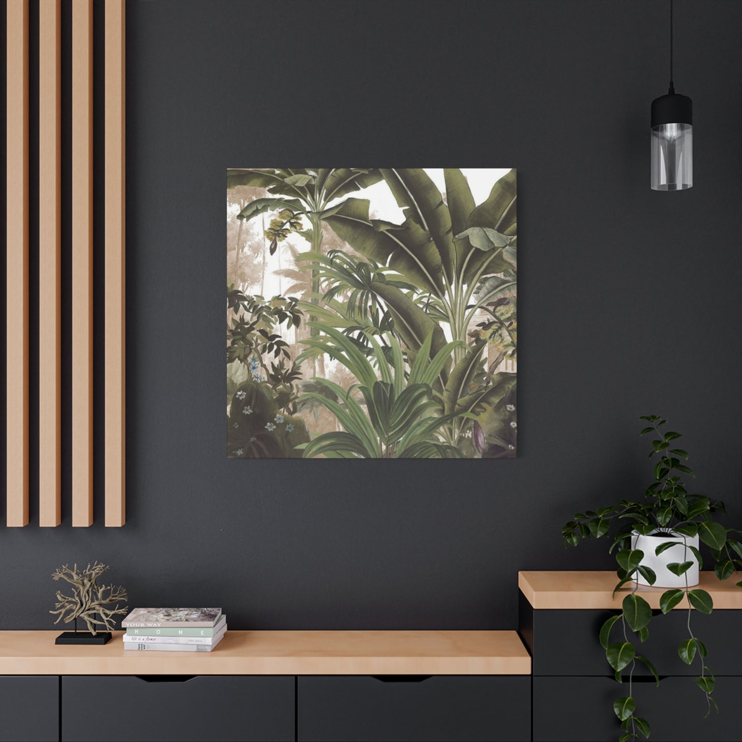 Wildlife Palm Tree Leaves Wall Art & Canvas Prints