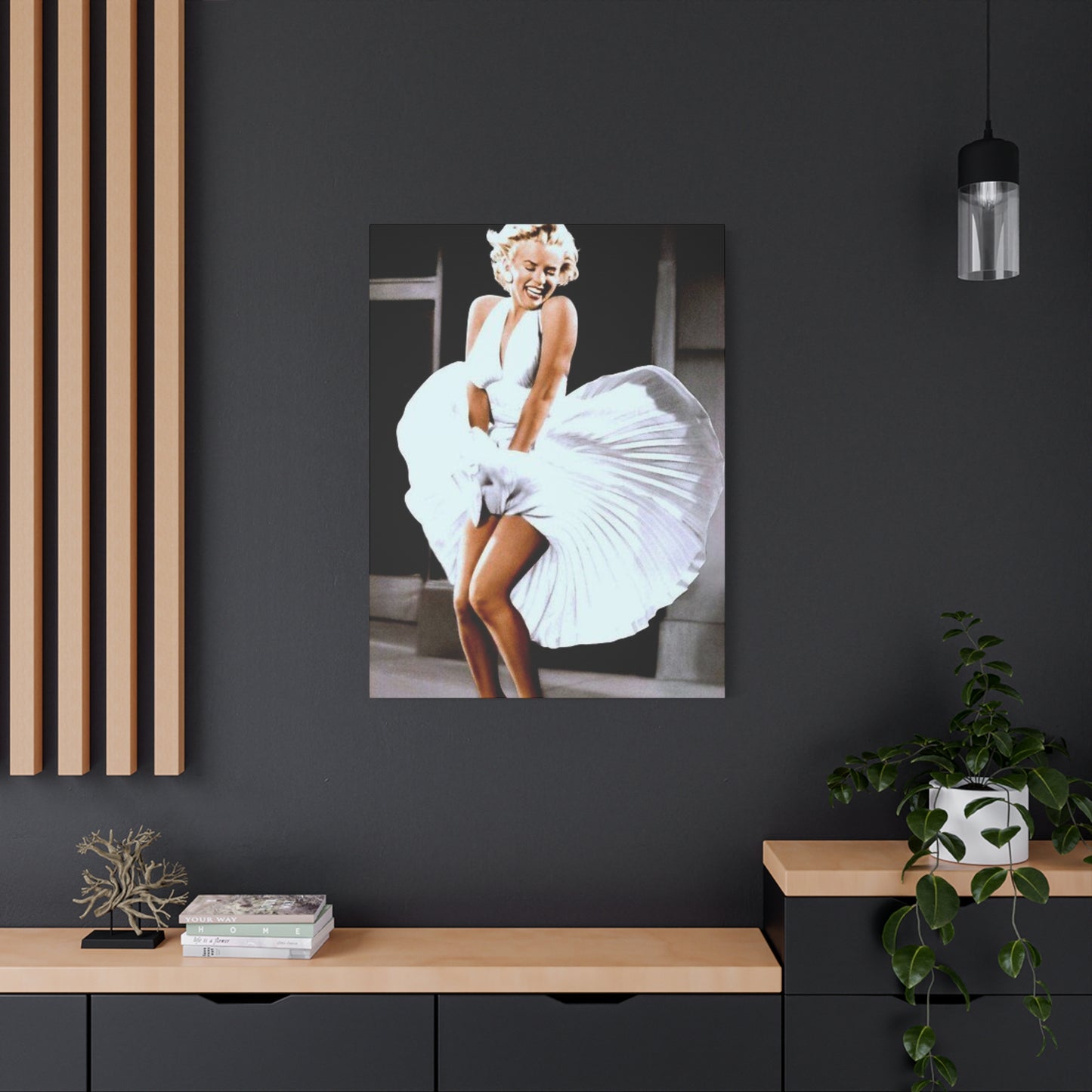 Beautiful Marilyn Monroe Dress Photo Wall Art & Canvas Prints