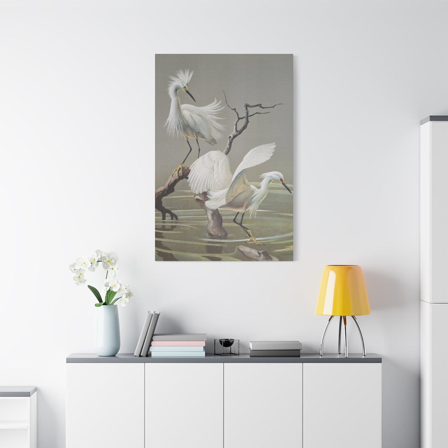 Beautiful Herons Photography Wall Art & Canvas Prints