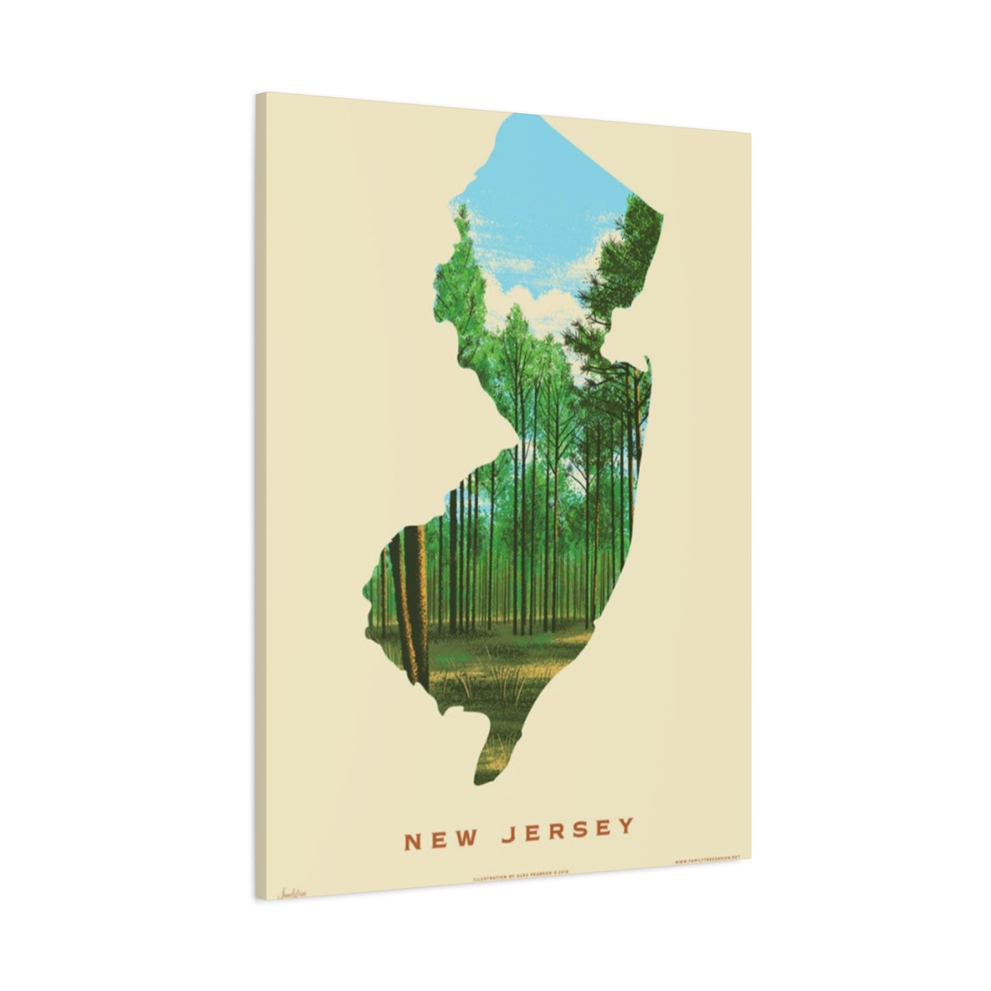 New Jersey The National Park Wall Art & Canvas Prints