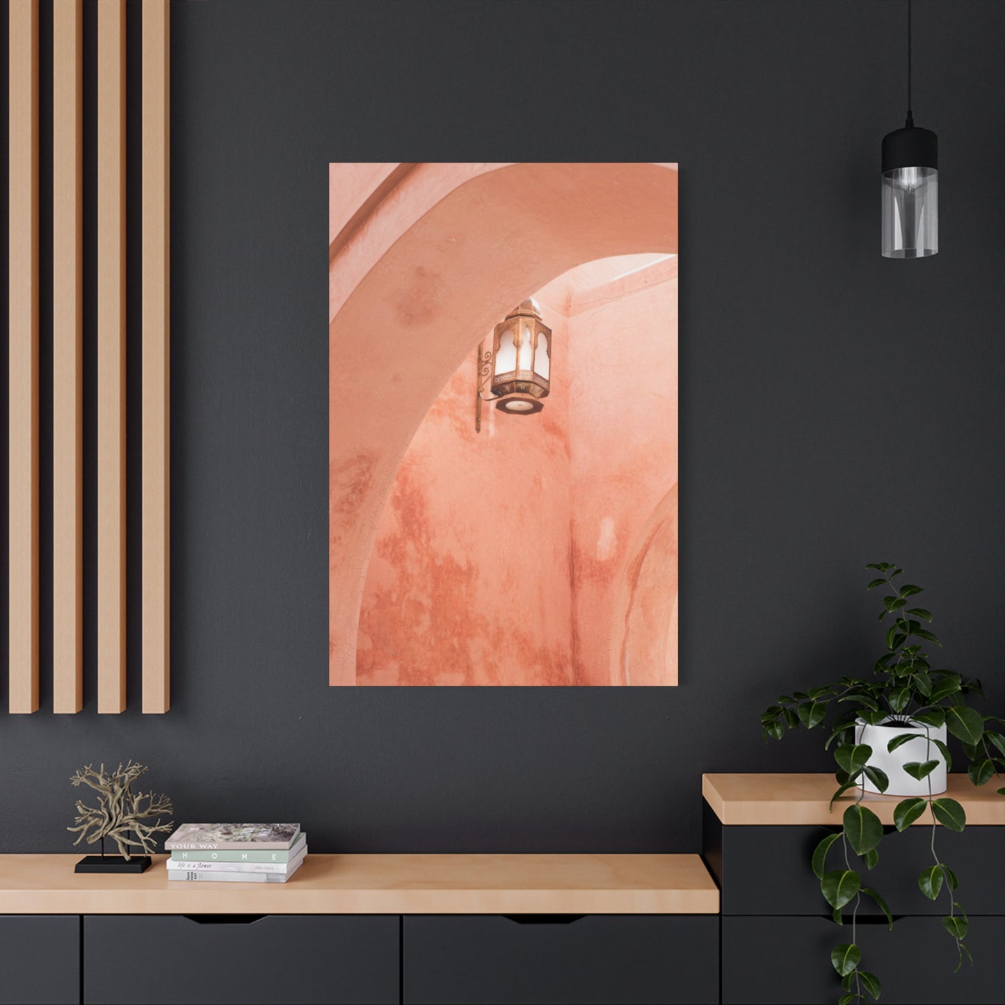 Light Lamp Of Moroccan Wall Art & Canvas Prints