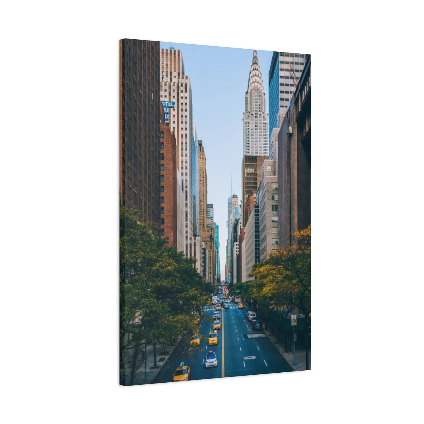 Streets Skyline Of New York City Wall Art & Canvas Prints