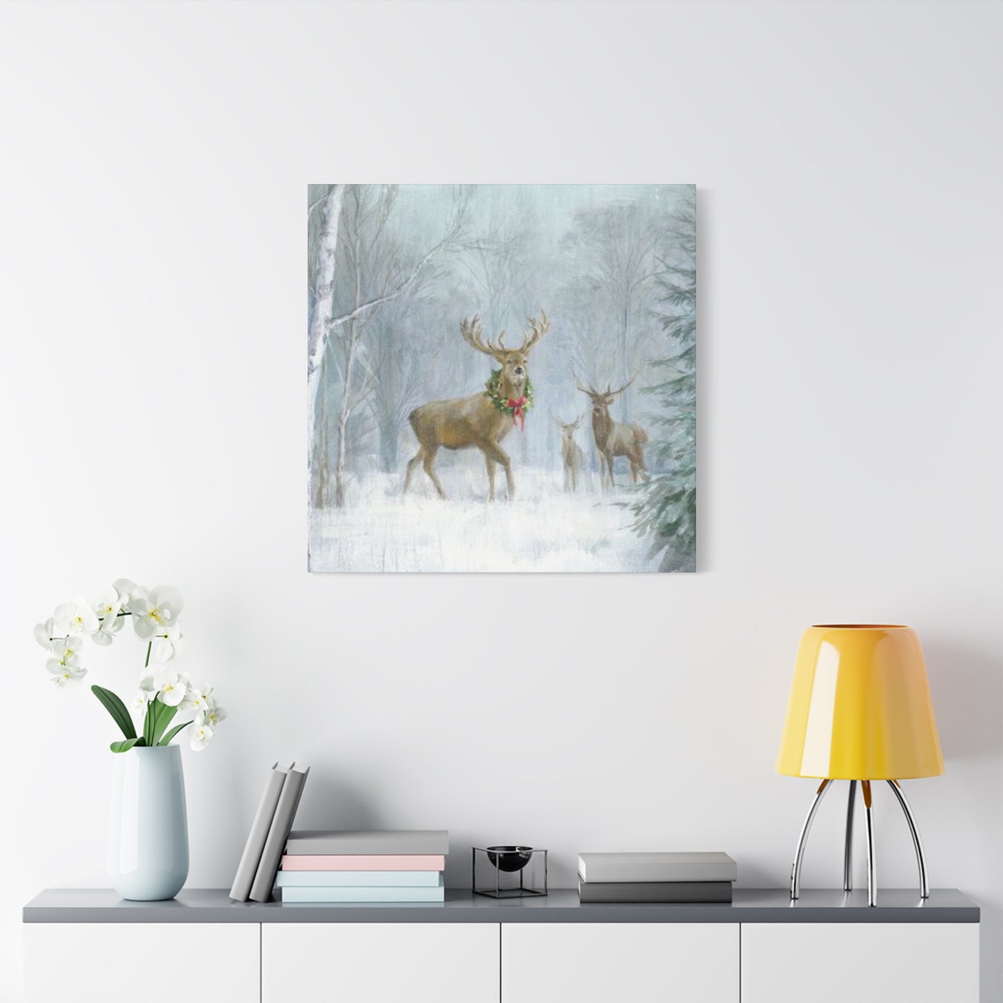 Family of Reindeer Wall Art & Canvas Prints