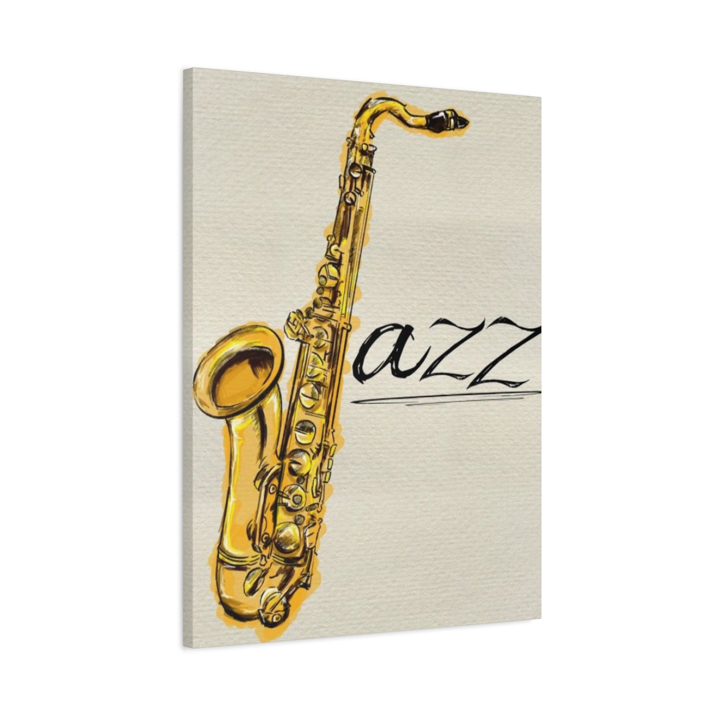 Saxophone Painting Jazz Wall Art & Canvas Prints