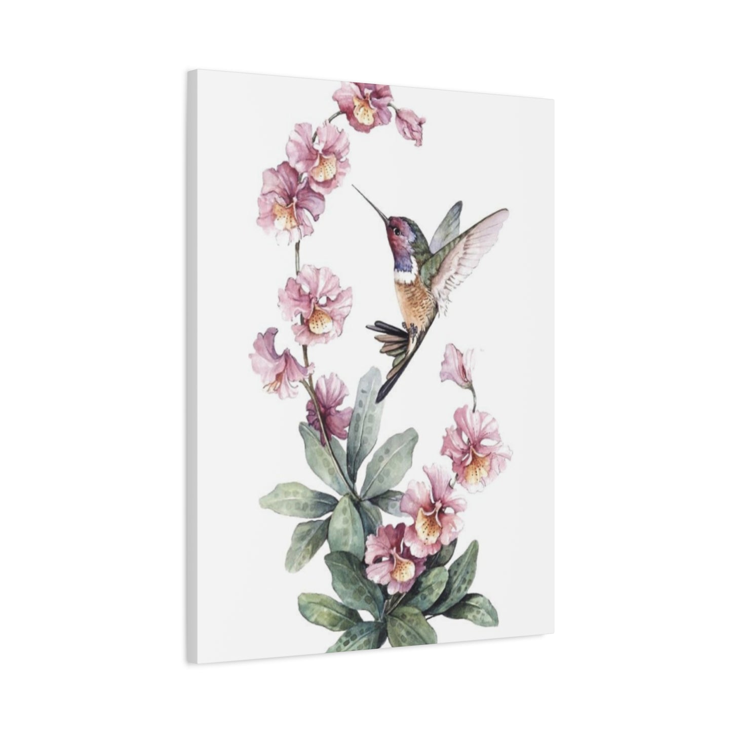 Flying Humming Bird Painting Wall Art & Canvas Prints