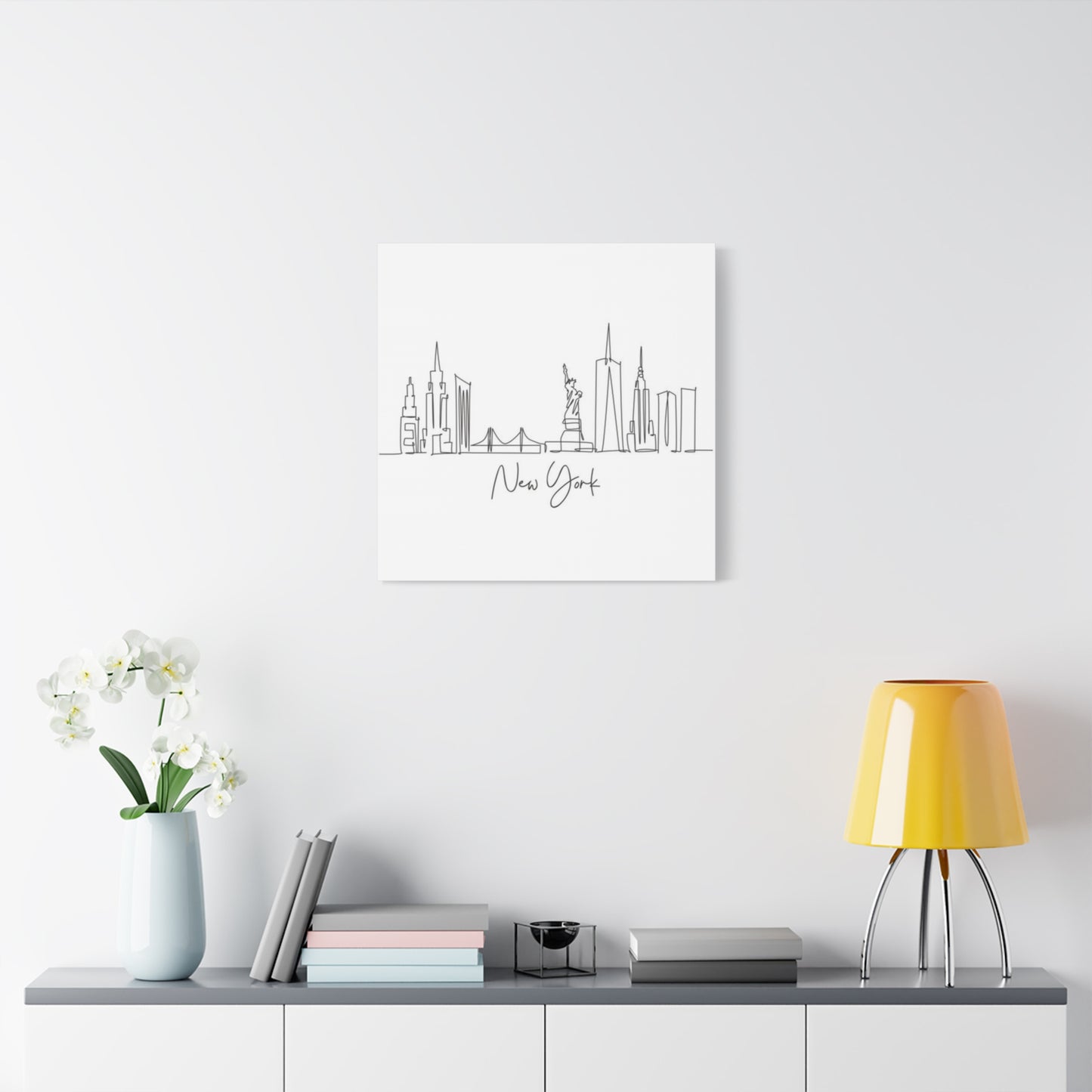 Drawing Of Skylines NYC Skyline Wall Art & Canvas Prints