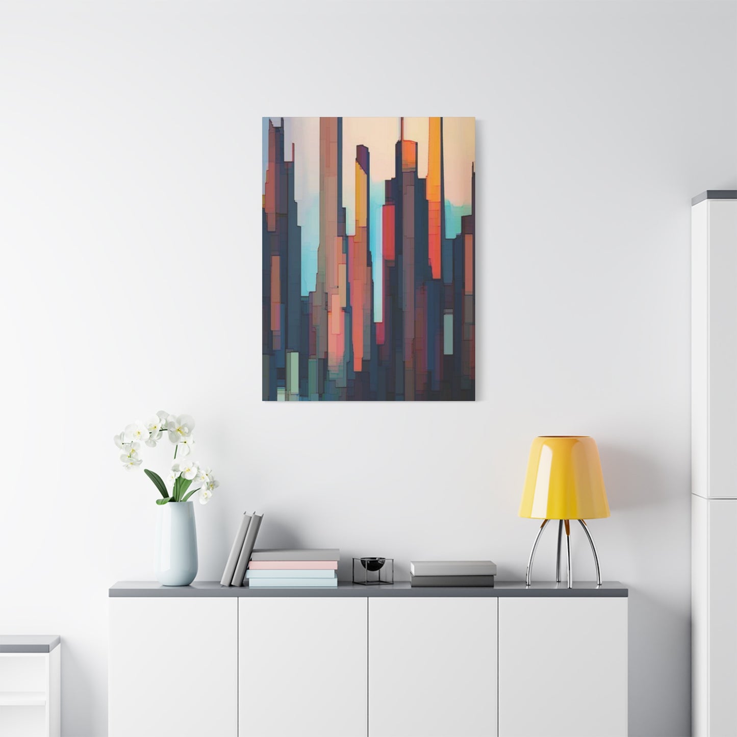 Horizontal Lines Modernism Wall Art & Canvas Prints