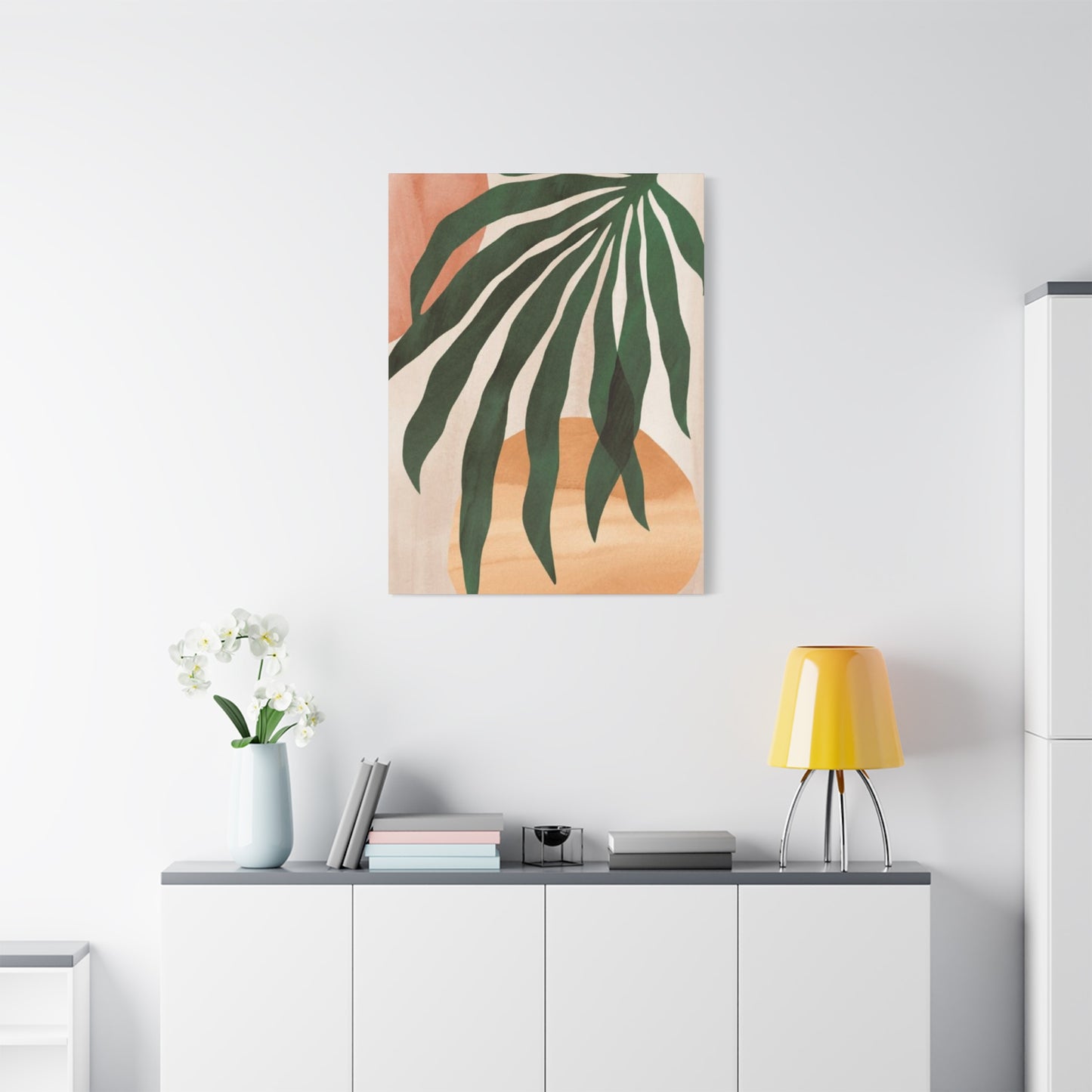 Leaves Plant Olive Green Wall Art & Canvas Prints