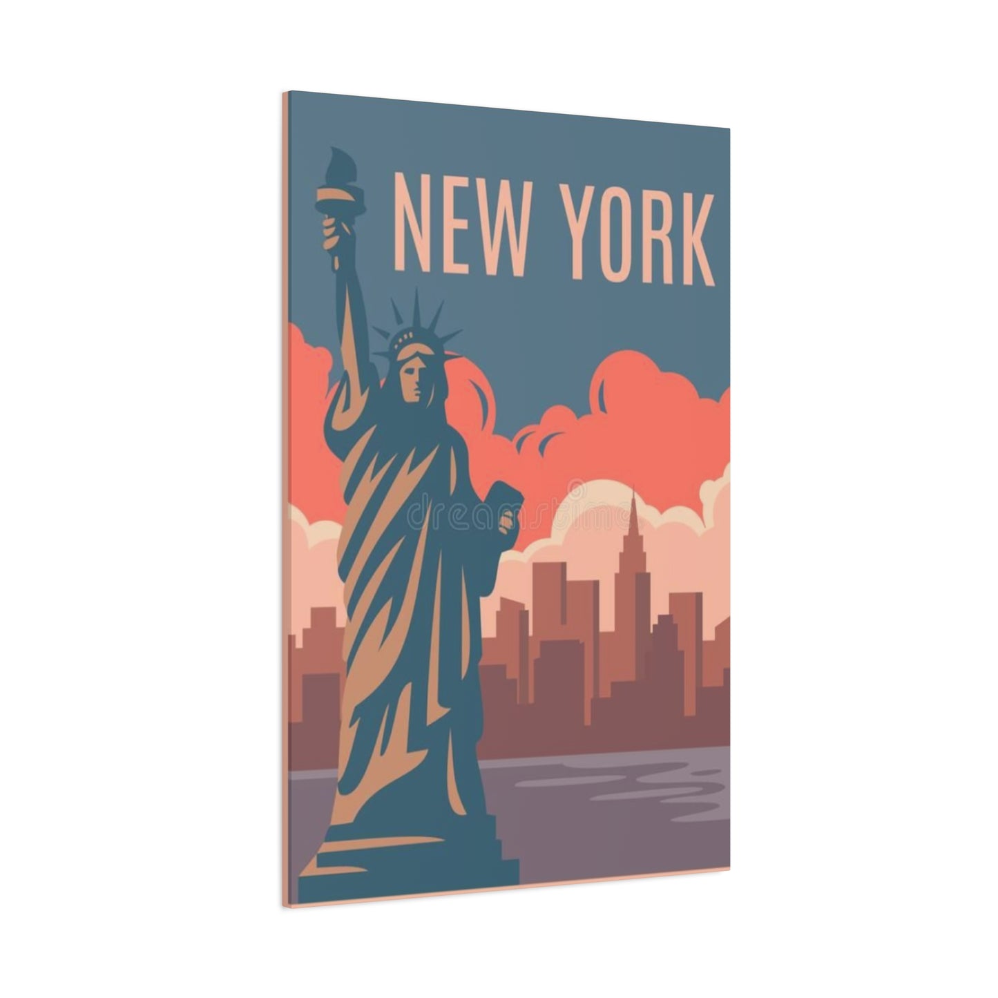 Poster Of Statue Of Liberty New York City Wall Art & Canvas Prints