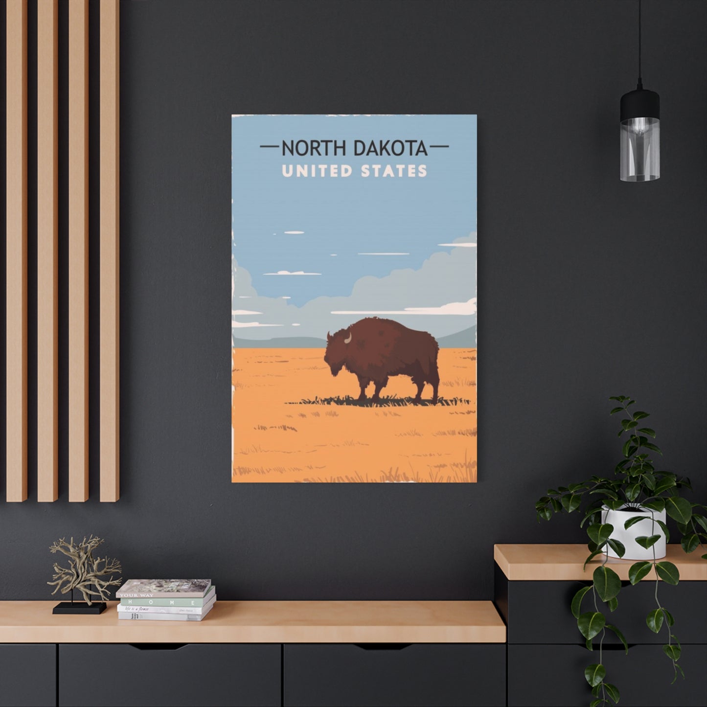 North Dakota The National Park Wall Art & Canvas Prints