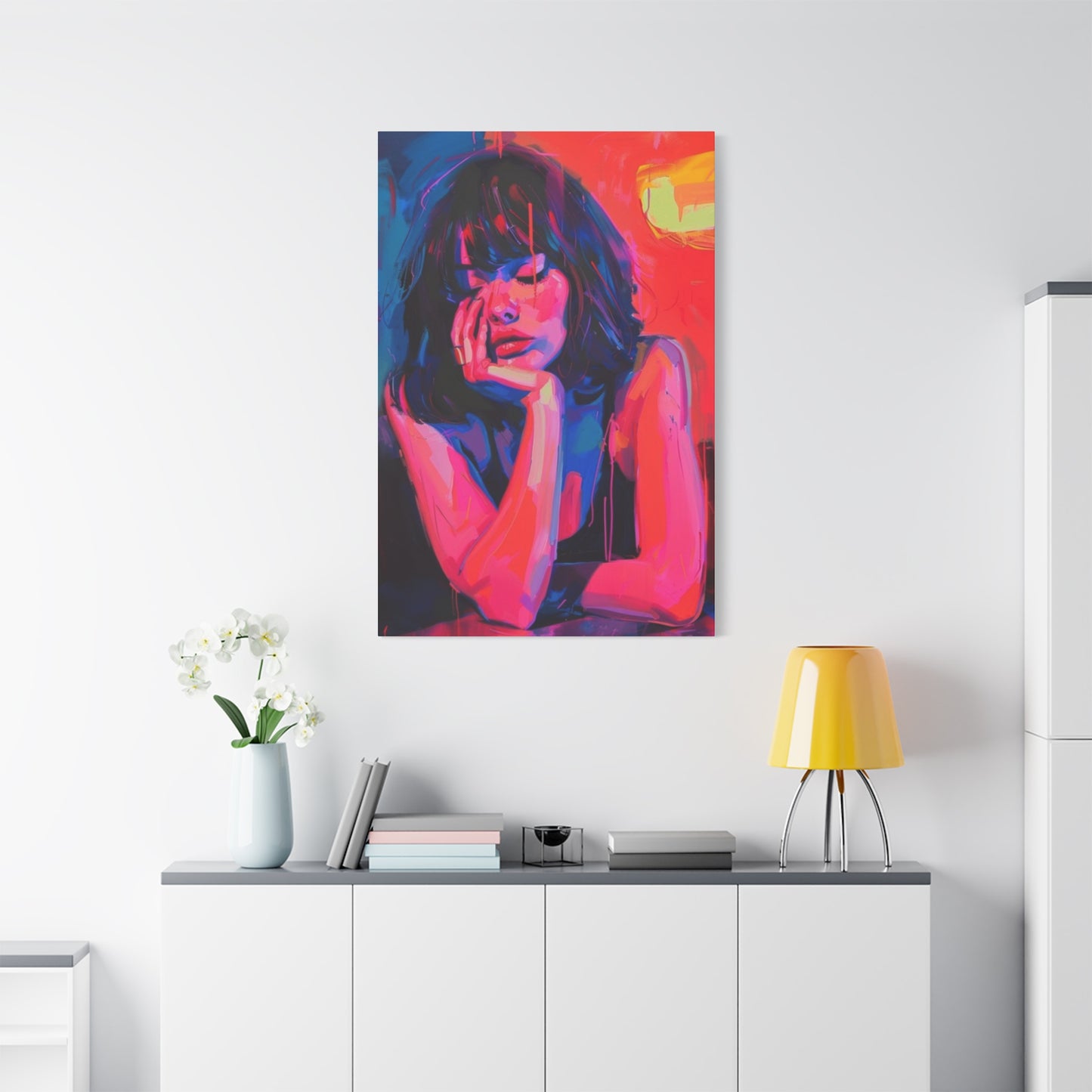 Colorful Women Abstract Modernism Wall Art & Canvas Prints