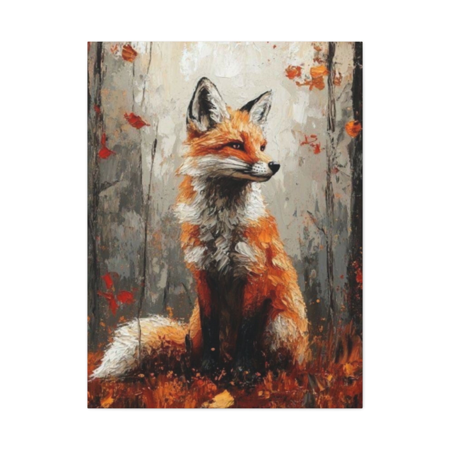 The Orange Fox Wall Art & Canvas Prints