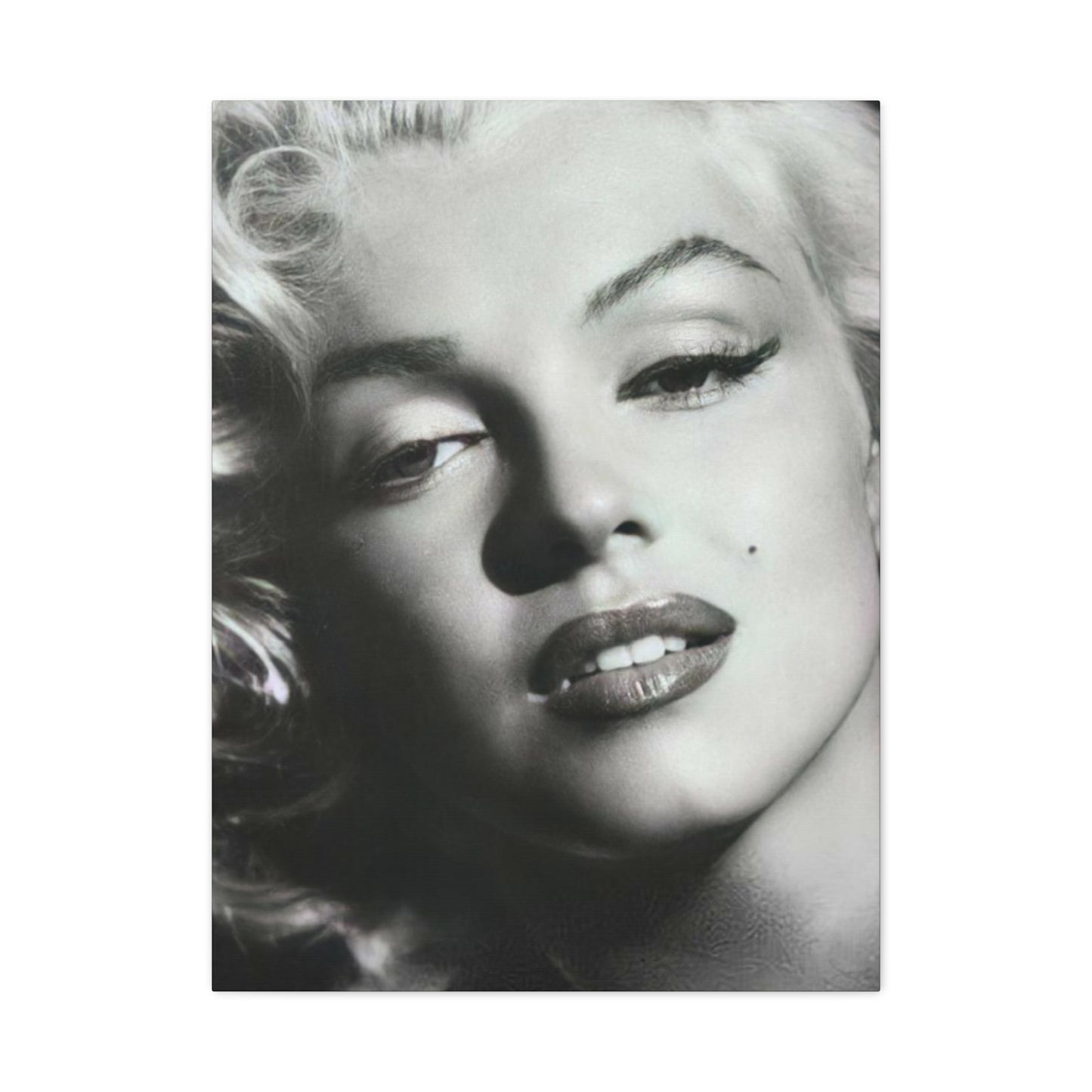 Monochrome Marilyn Monroe Beautiful Poster Wall Art & Canvas Prints