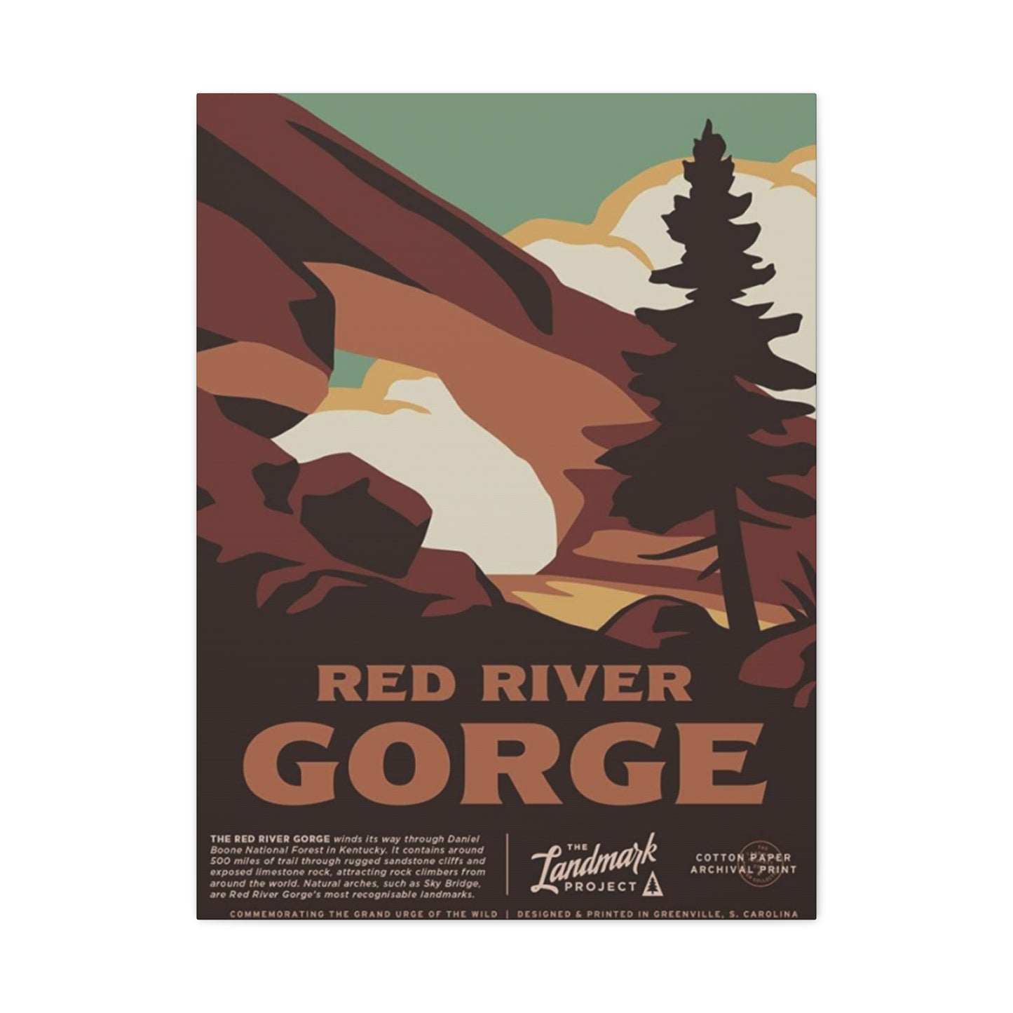 Red River Gorge National Park Wall Art & Canvas Prints